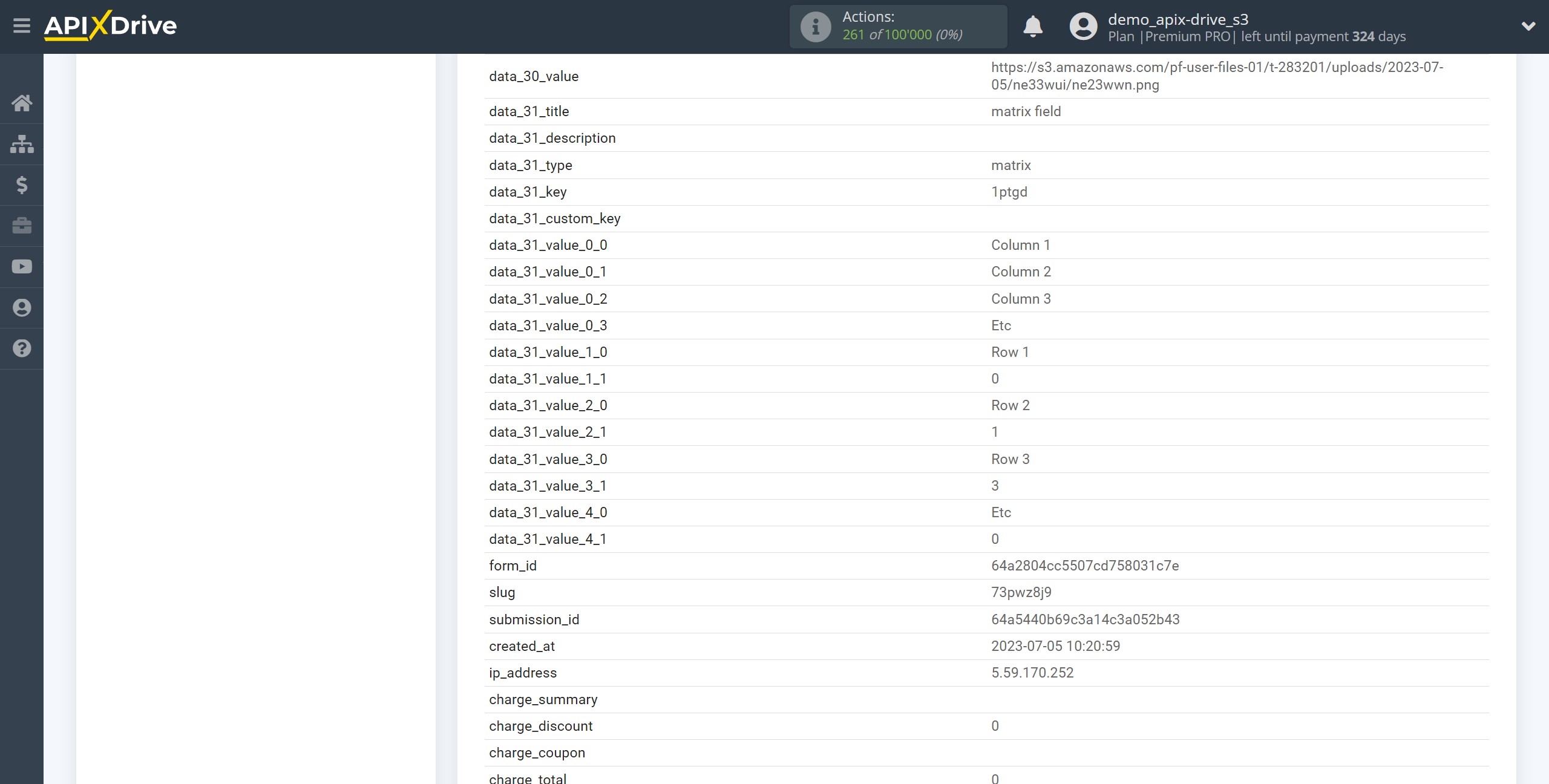 How to Connect Paperform as Data Source | Test data