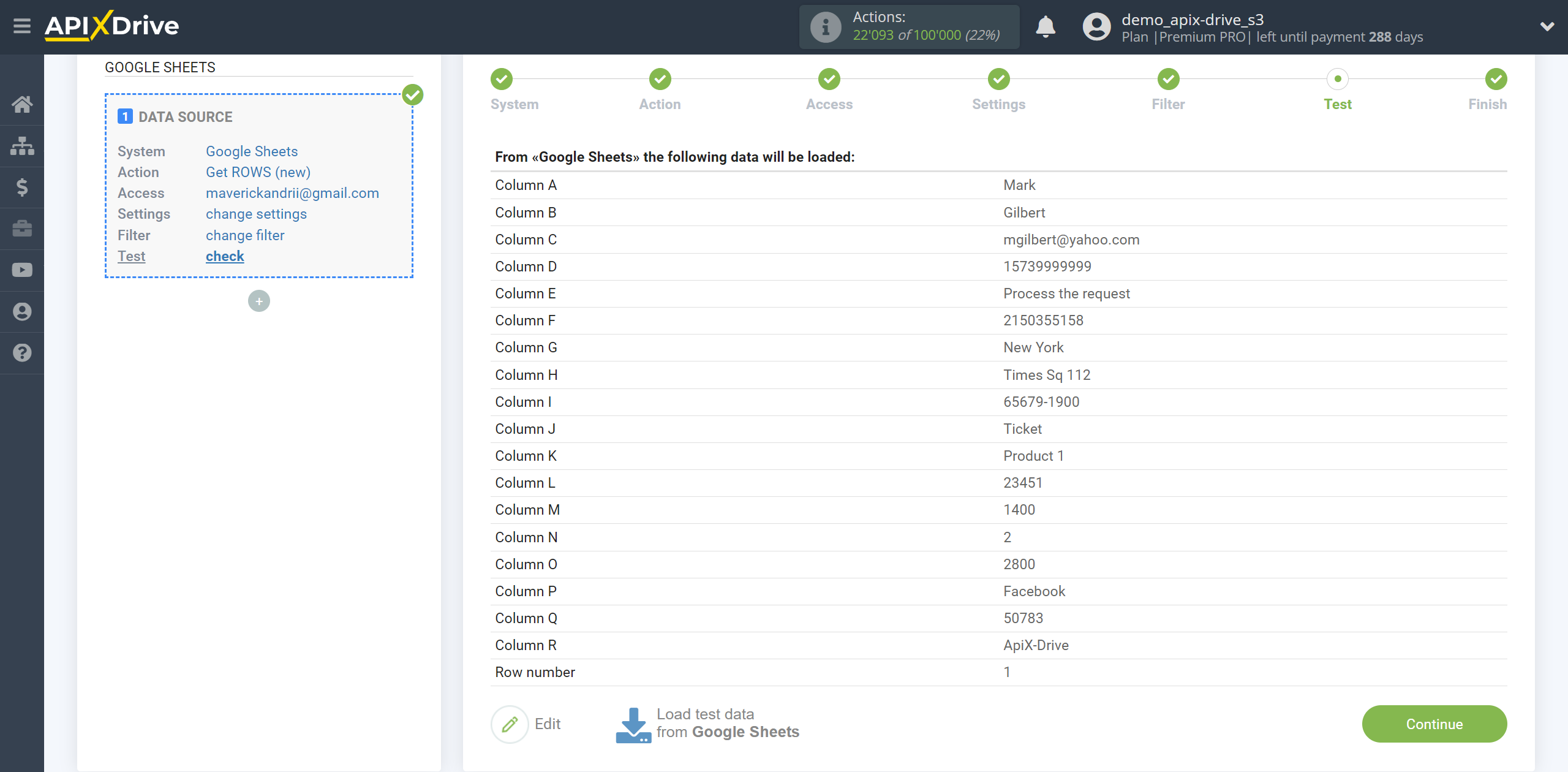 How to setup HubSpot Update Ticket / Create Ticket | Test data