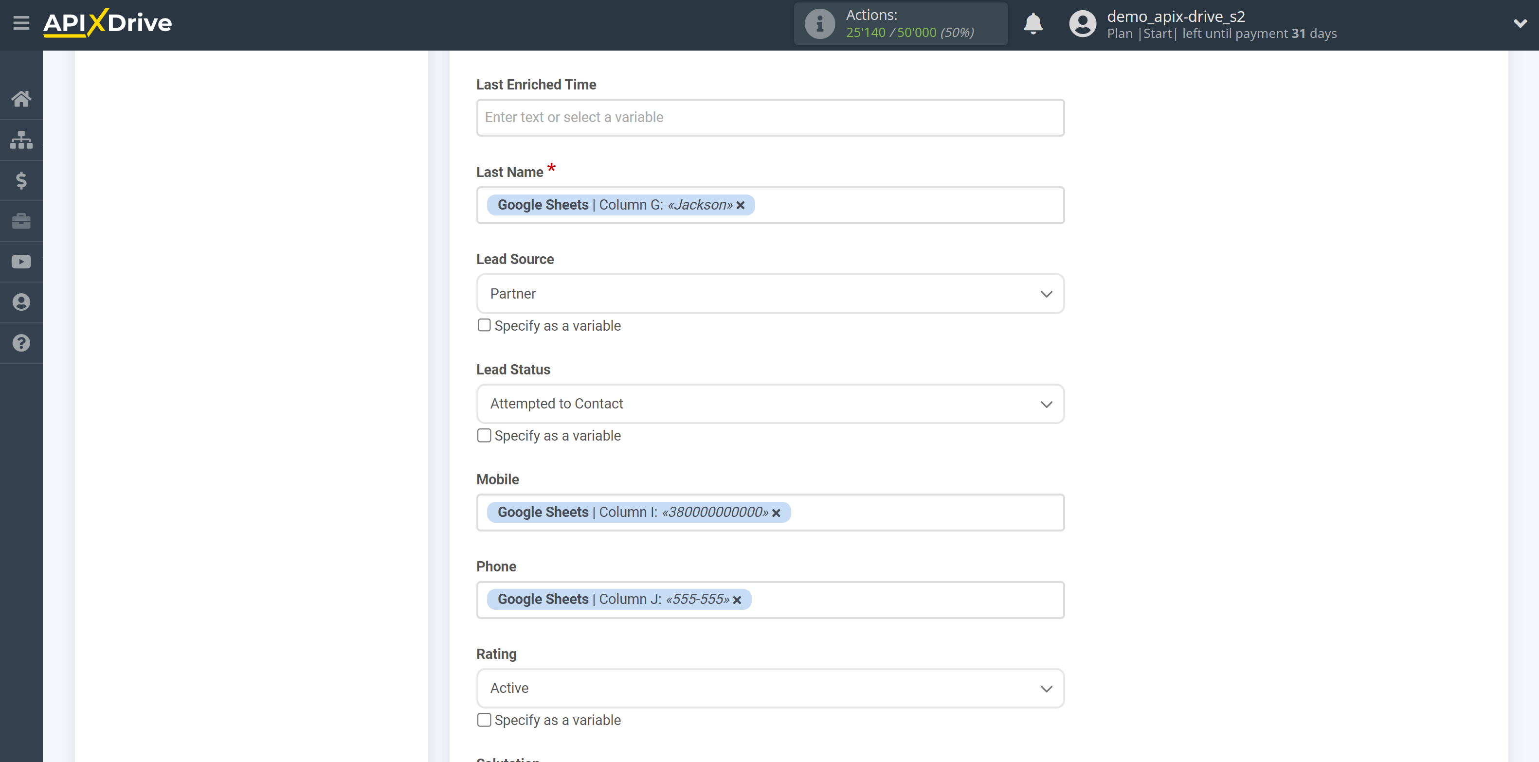 How to Connect Zoho CRM as Data Destination | Assigning Fields 