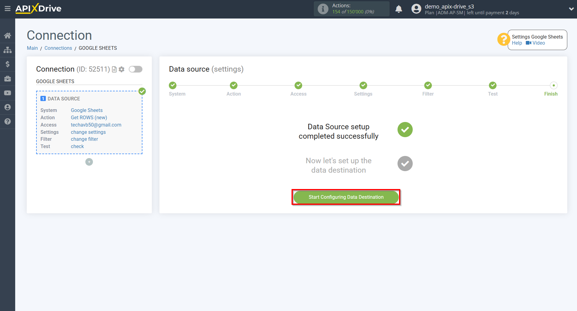 How to Connect Resend as Data Destination | Go to setup the Data Destination