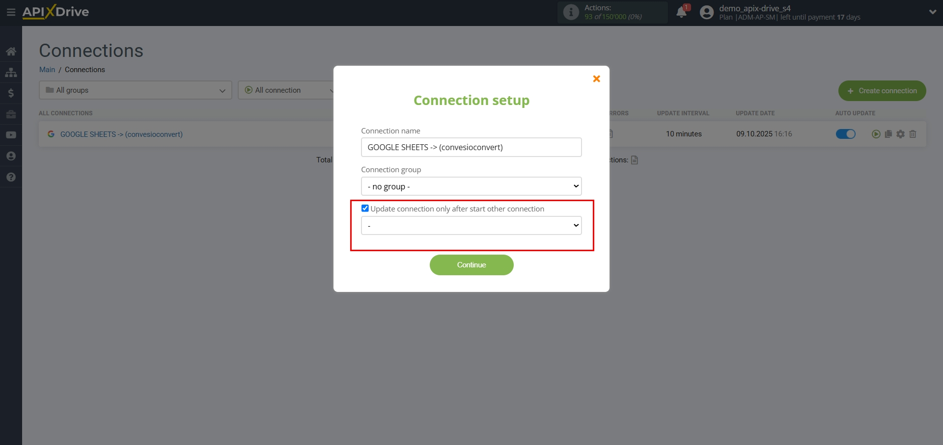 How to Connect ConvesioConvert as Data Destination | Update priority How to Connect ConvesioConvert as Data Destination | Update priority