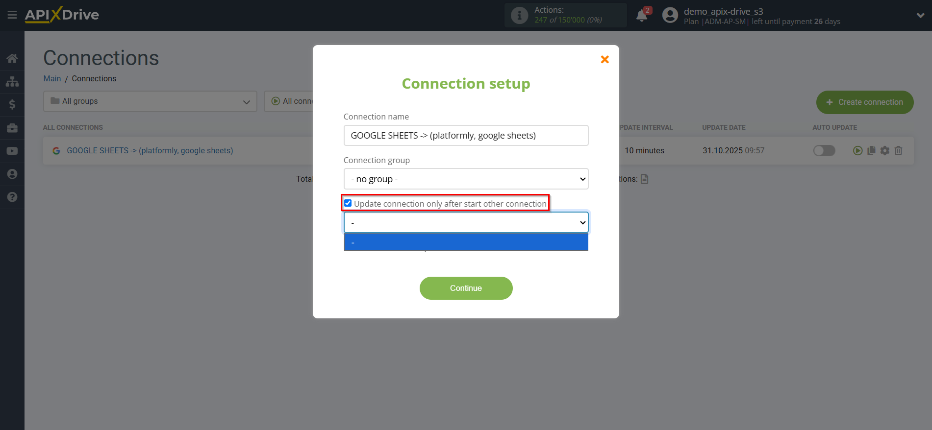 How to Connect Platformly as Data Search | Update priority How to Connect Platformly as Data Search | Update priority