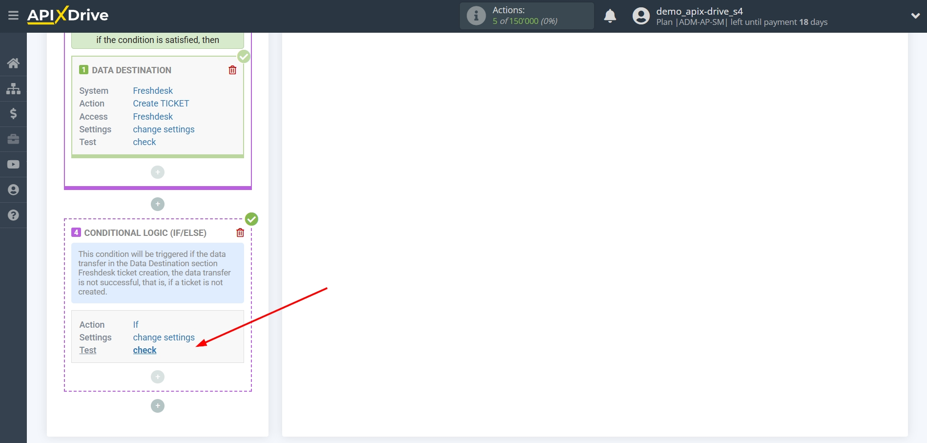 How to setup Freshdesk Update Ticket / Create Ticket | Test data