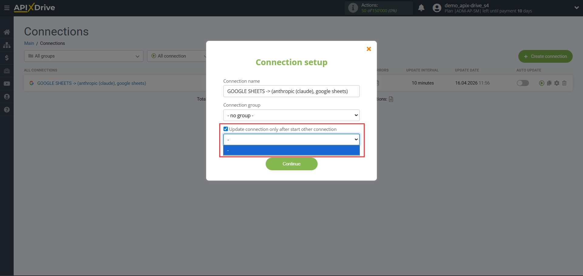 Setting up Anthropic in Google Sheets | Update priority