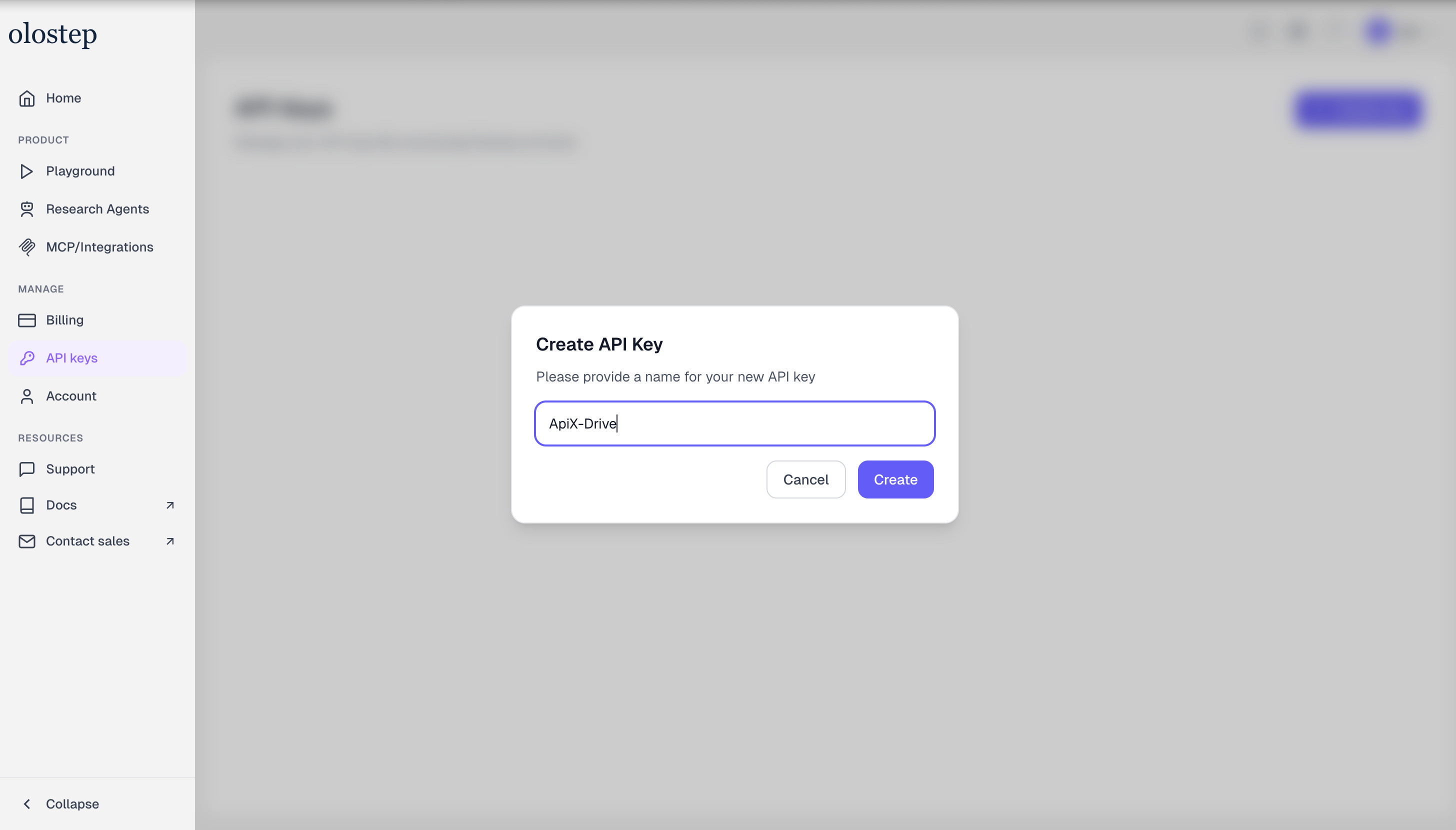 Setting Up Olostep | API Key Location in Olostep Setting Up Olostep | API Key Location in Olostep
