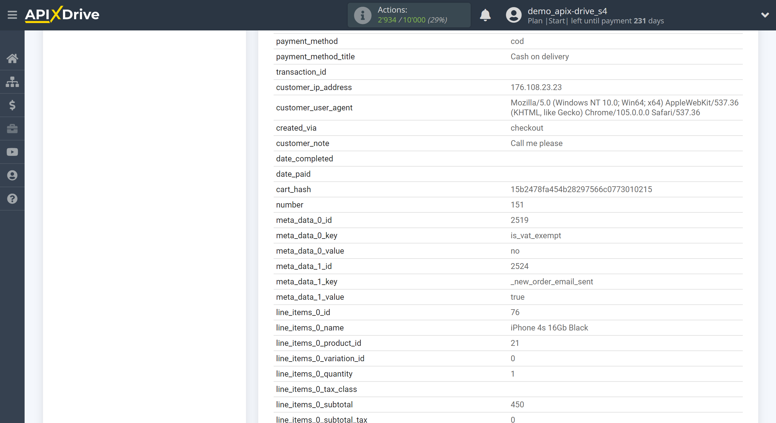 How to Connect WooCommerce as Data Source | Test data