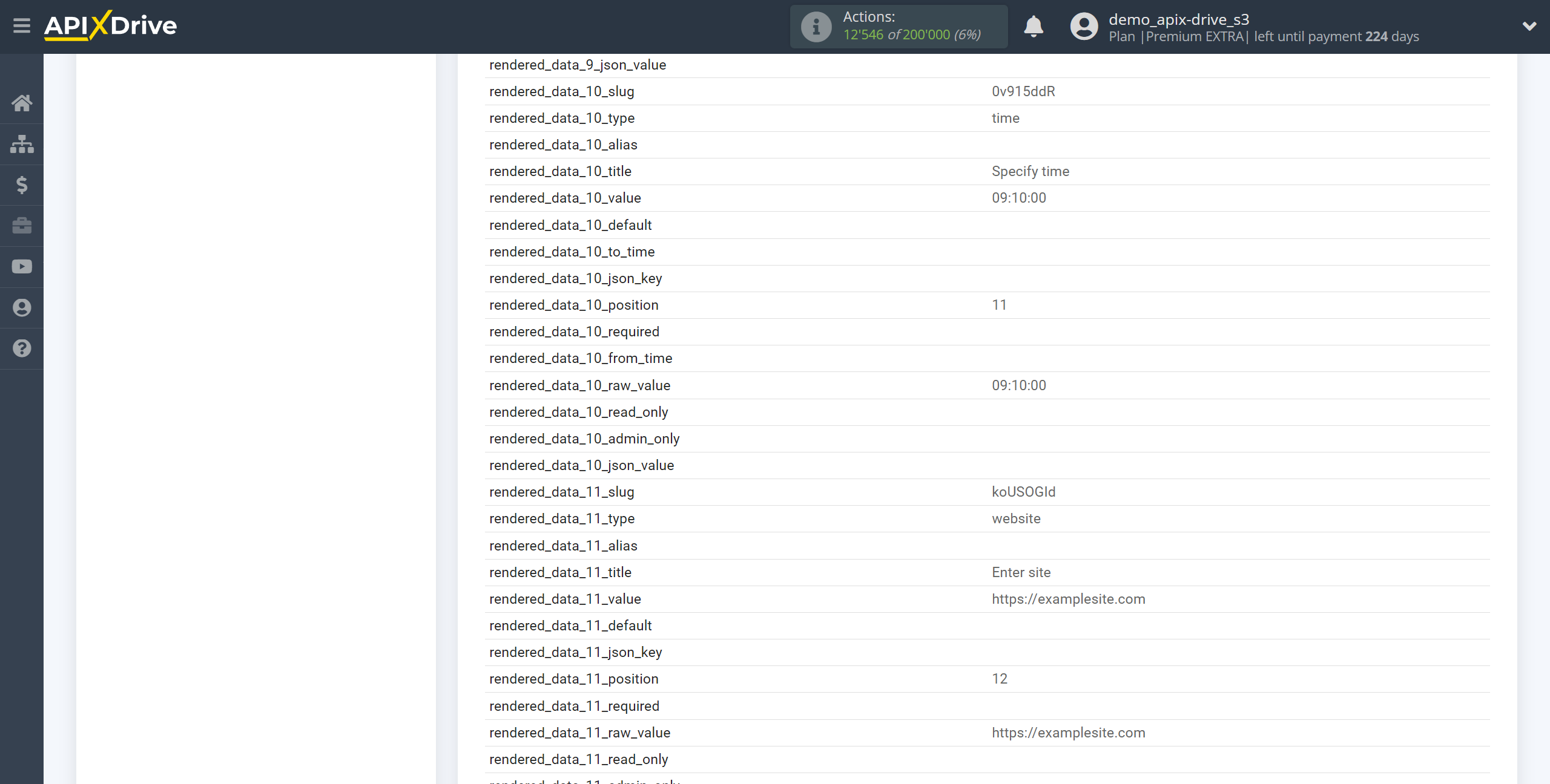 How to Connect Formaloo as Data Source | Test data