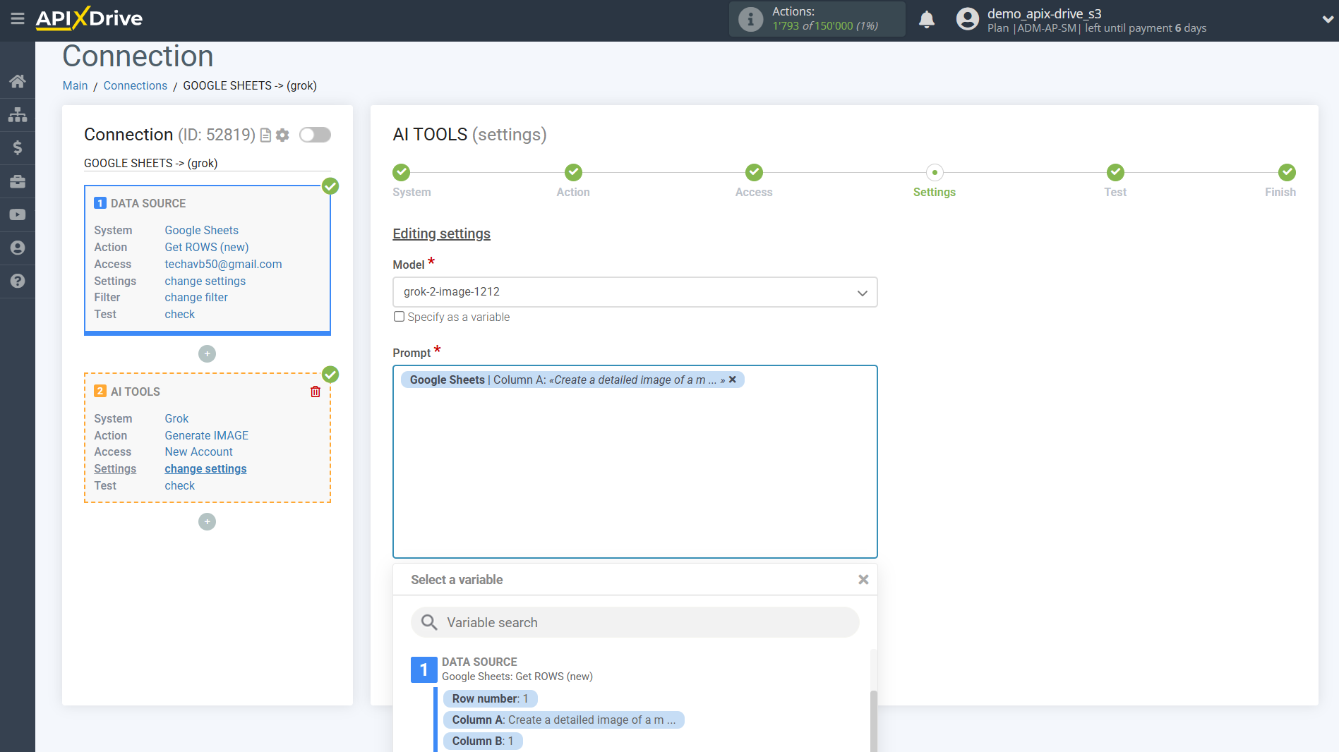 Setting up Grok in Google Sheets | Setting up Grok