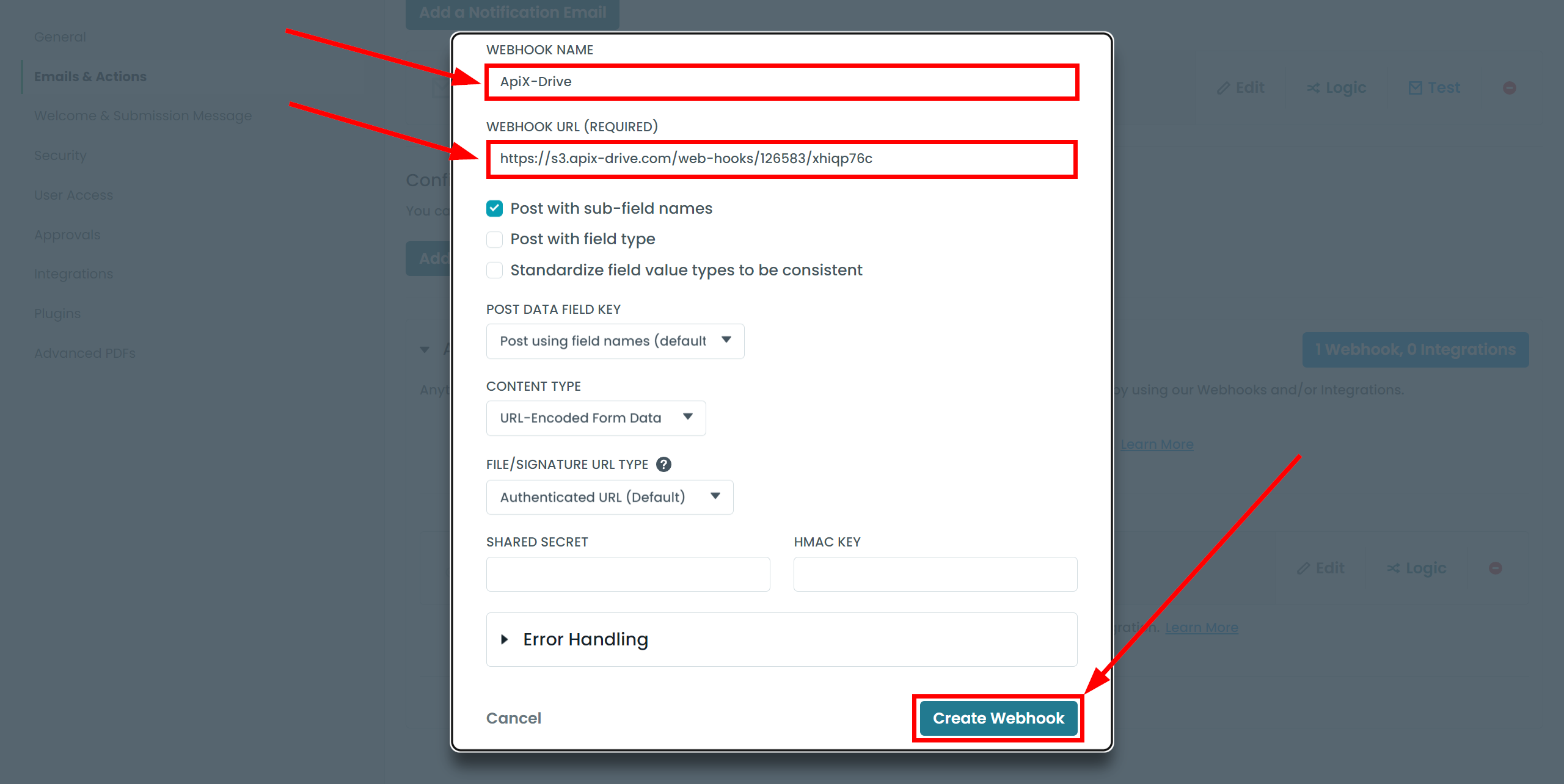 How to Connect Formstack Forms as Data Source | Webhook Setup