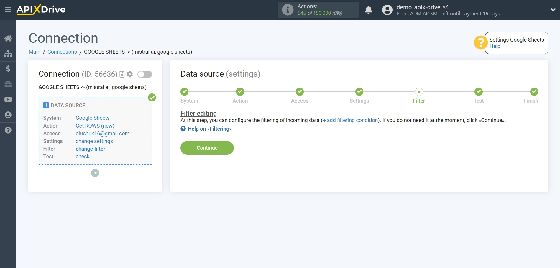 Setting Up Mistral AI in Google Sheets | Filtering Data