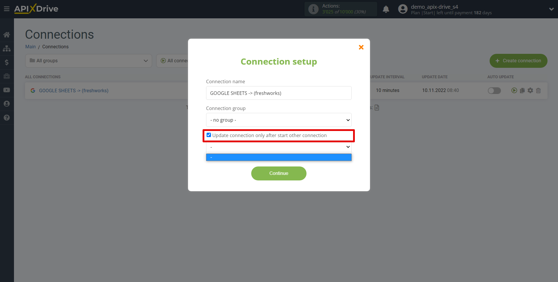 How to Connect Freshworks as Data Destination | Update Priority