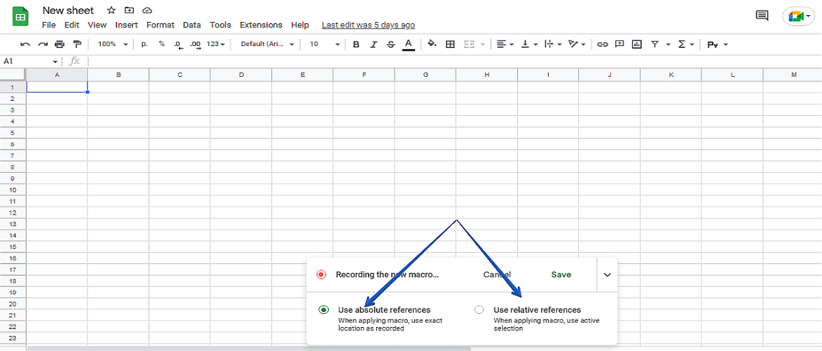 Macros in Google Sheets Benefits of Macros
