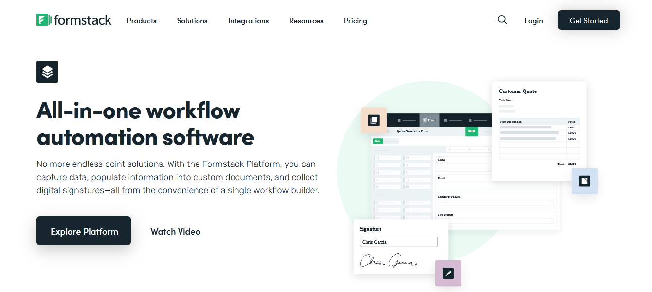 Formstack Online Form Builder — Popular Alternatives