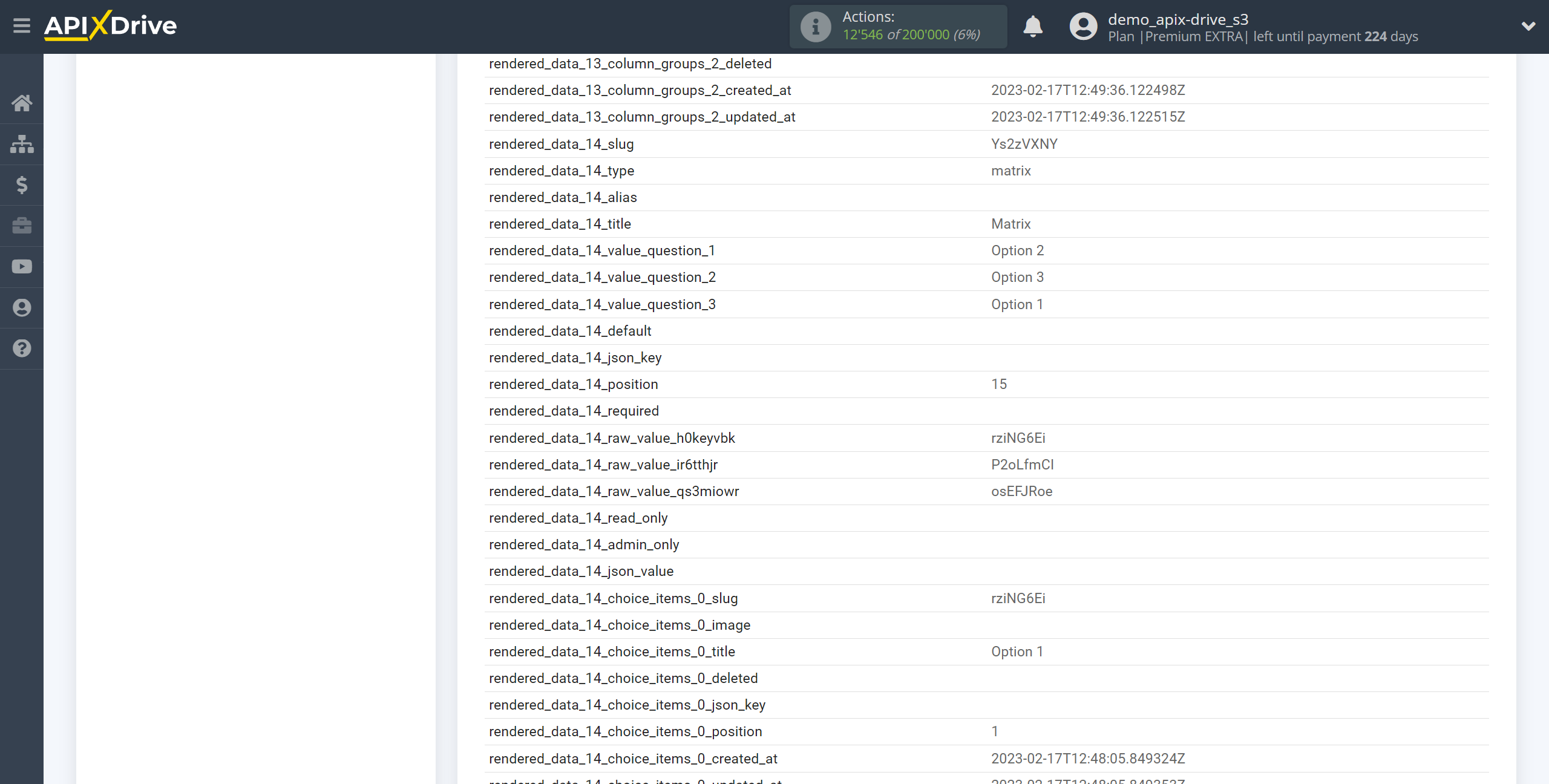 How to Connect Formaloo as Data Source | Test data