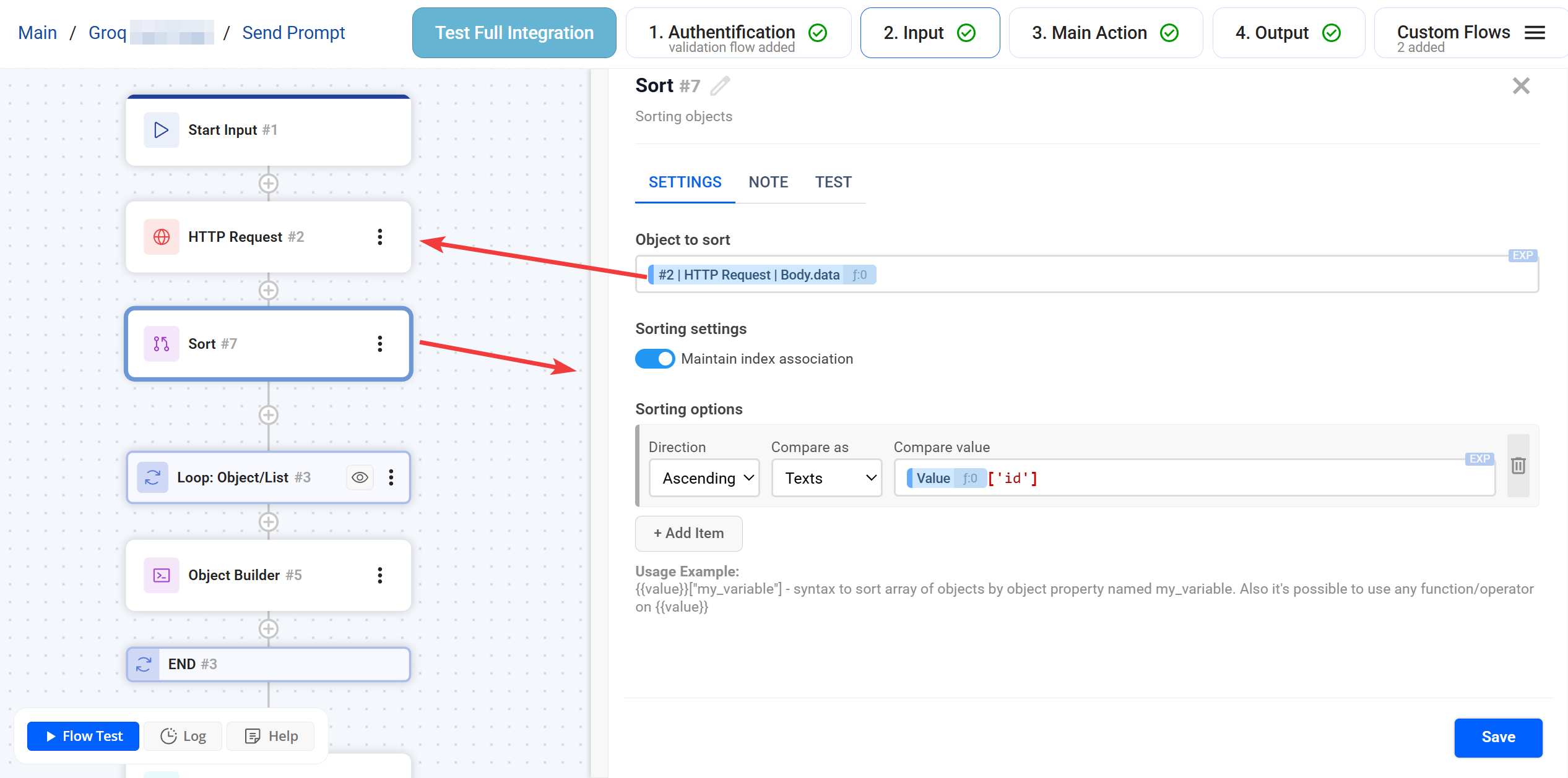 Sort | Приклад HTTP Request + Sort Sort | Приклад HTTP Request + Sort