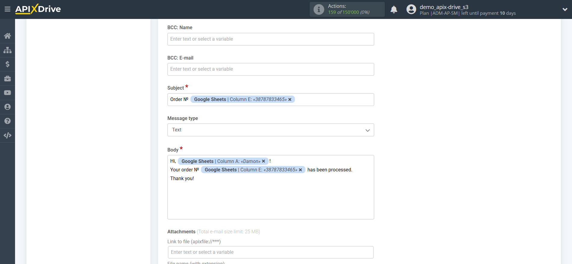 How to Connect Gmail as Data Destination | Assigning Fields