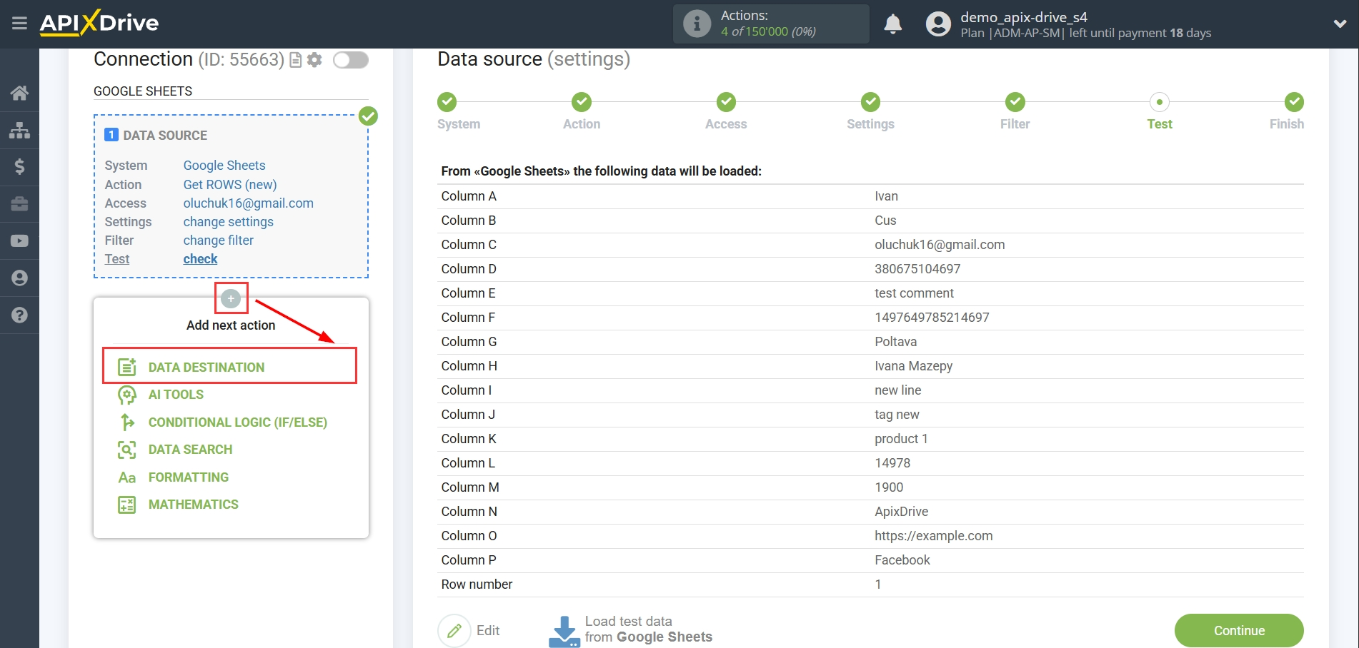 How to setup Freshdesk Update Ticket / Create Ticket | Start setting up Data Destination