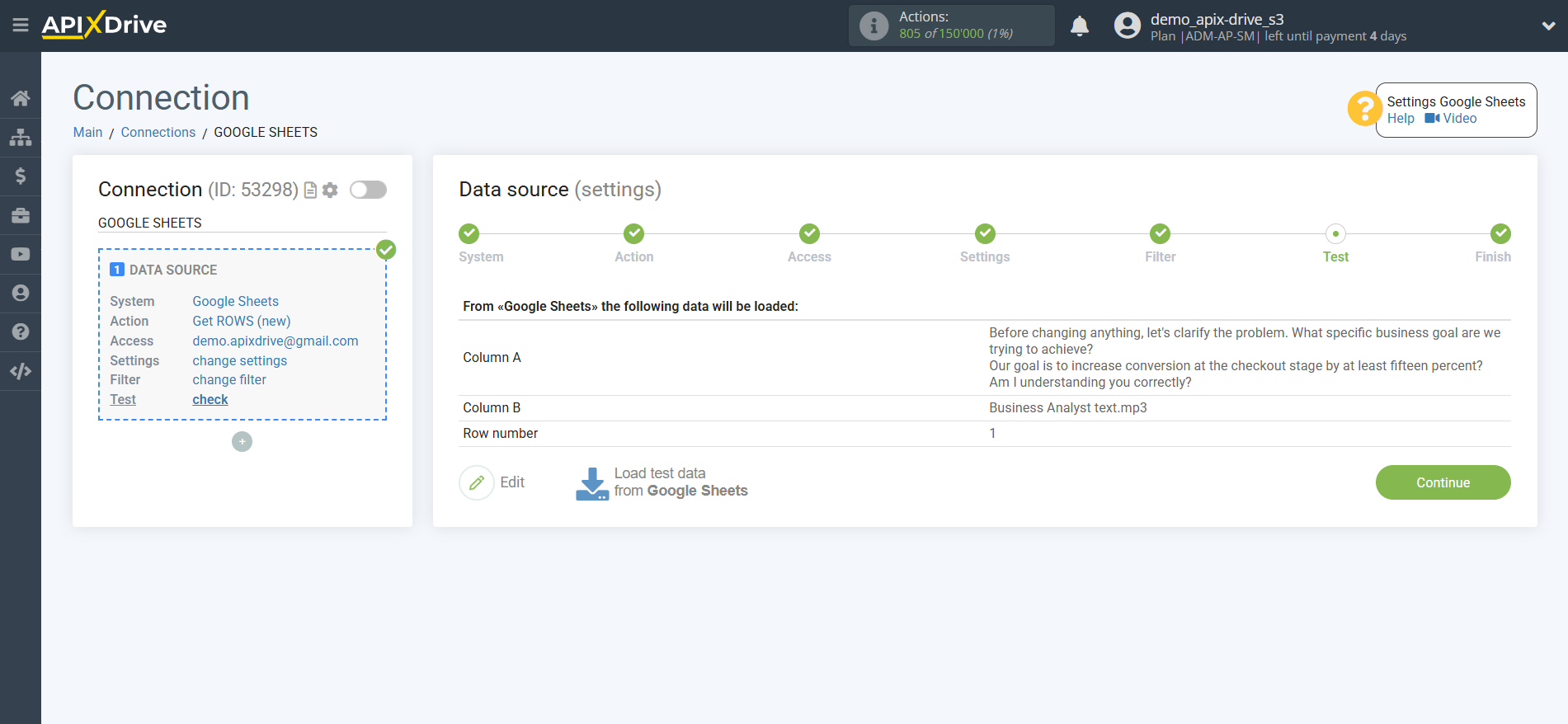 How to Connect Elevenlabs as Data Search | Test data
