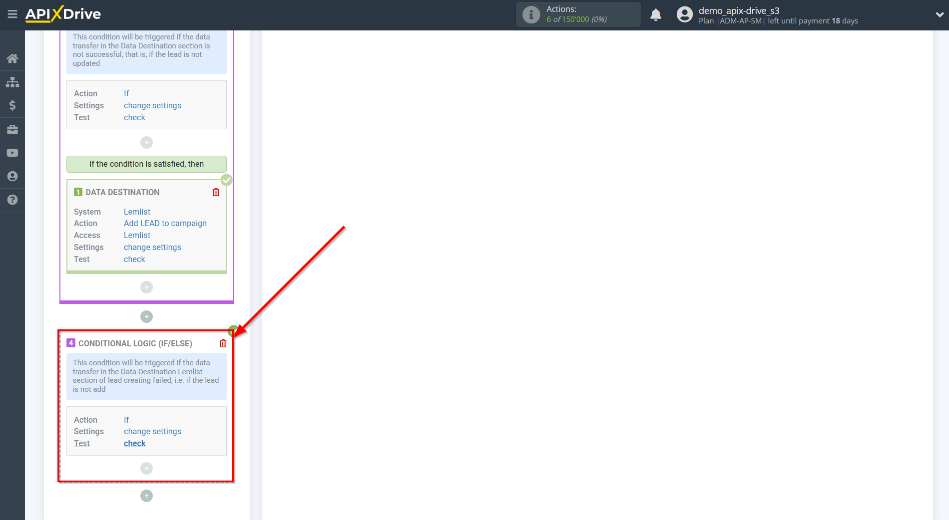 How to setup Lemlist Update Lead in campaign / Add Lead in campaign  | Test data