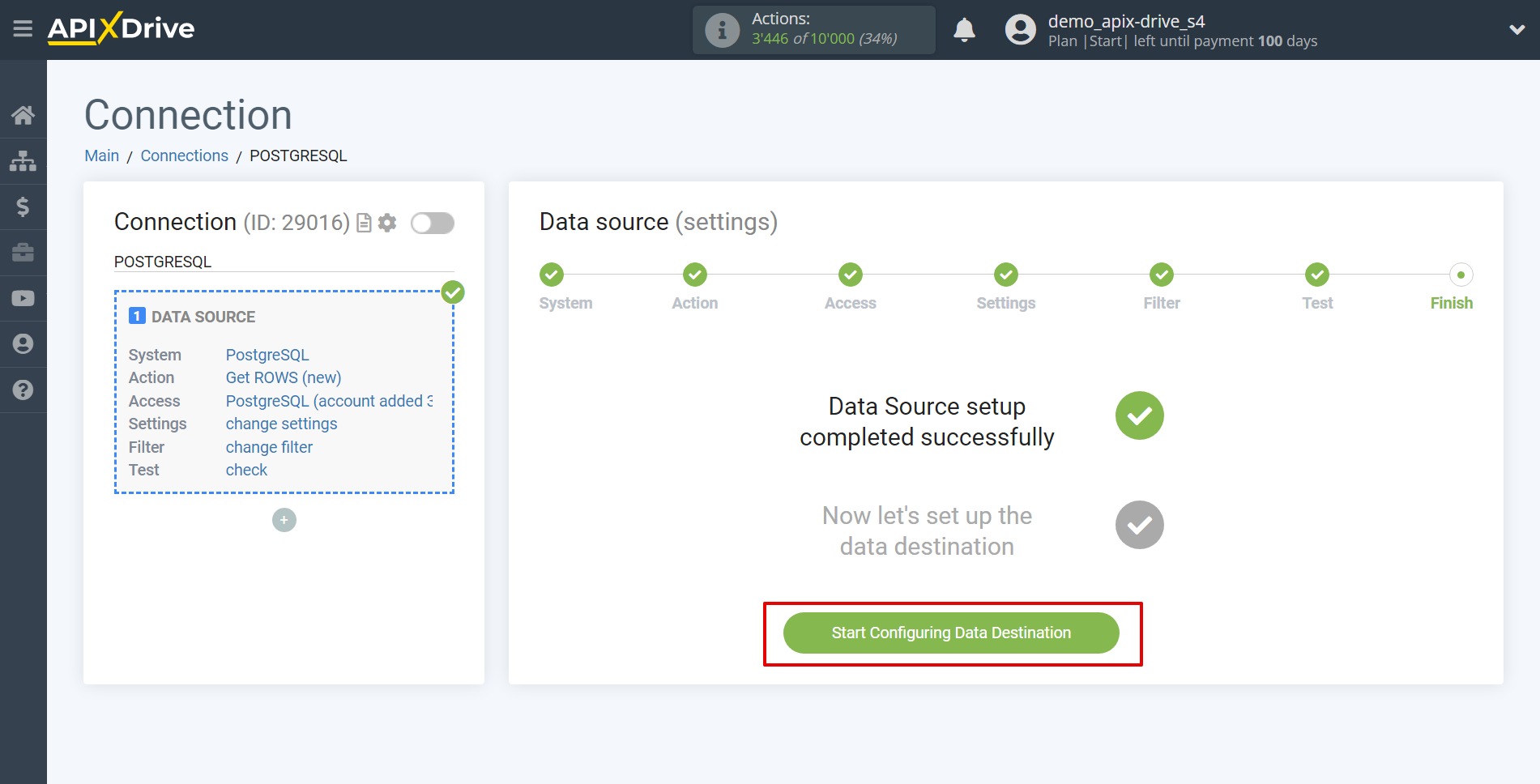 How to Connect PostgreSQL as Data Source | Setup Data Destination system