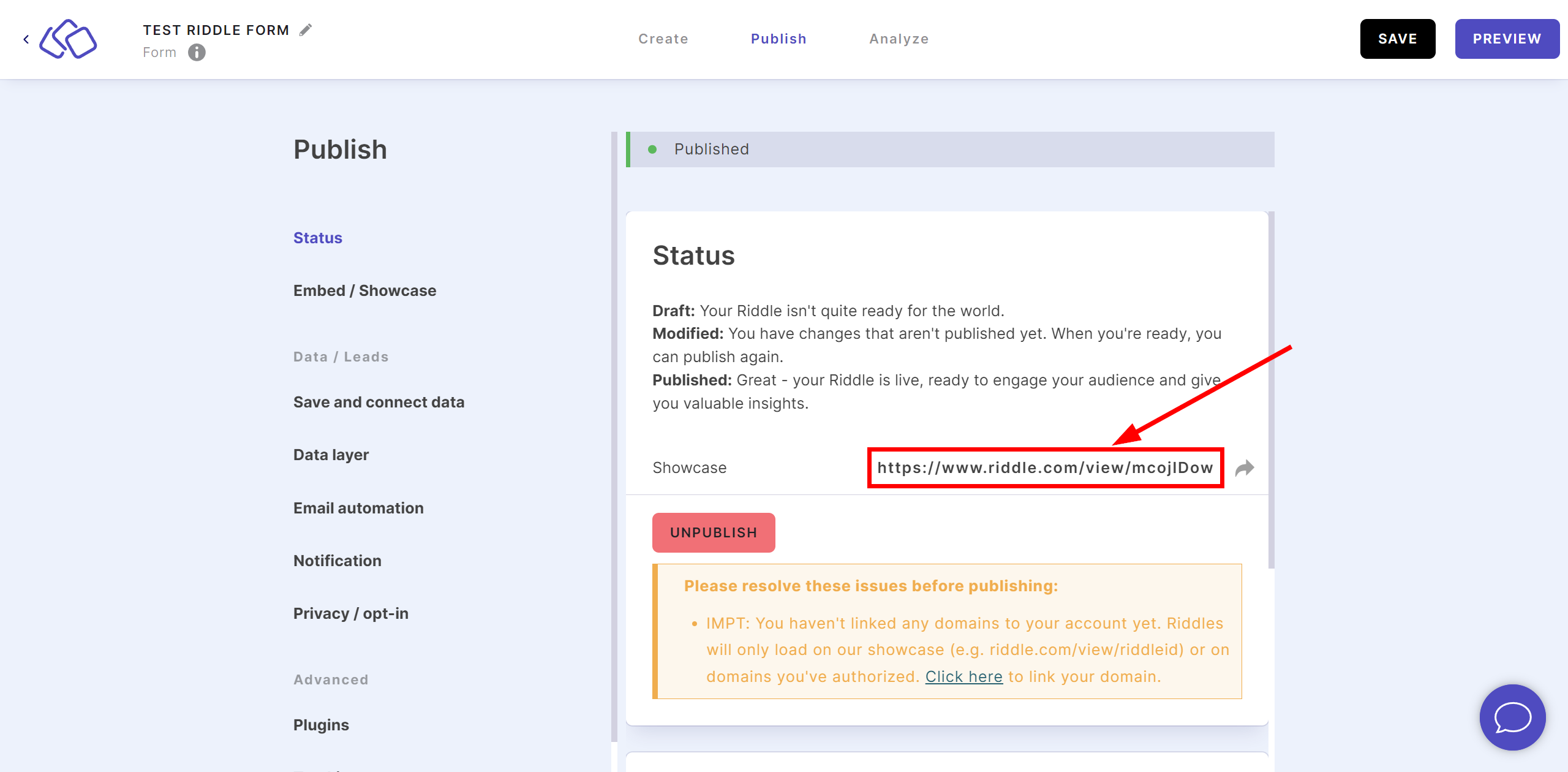 How to Connect Riddle as Data Source | Generating test data from a form