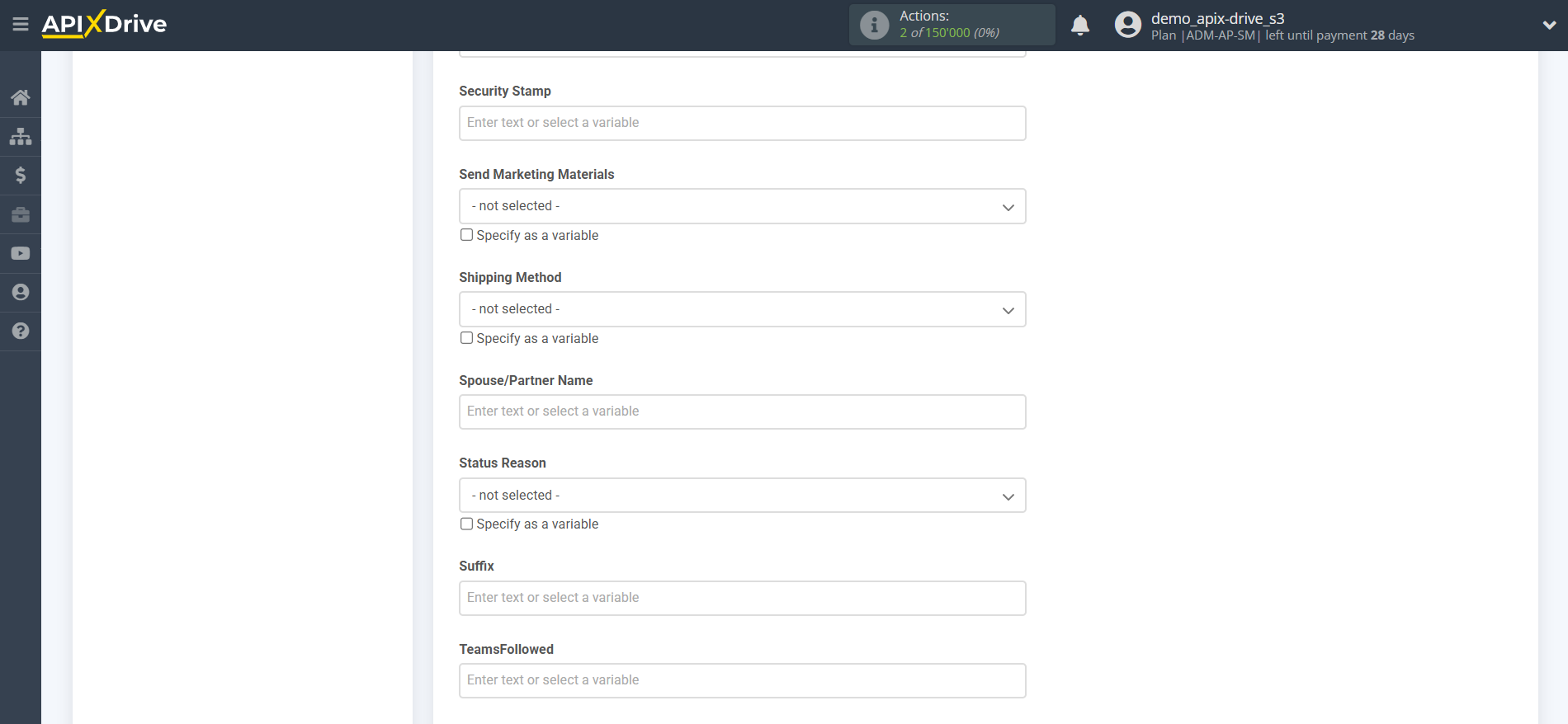 How to setup Microsoft Dynamics 365 Update Contact / Create Contact | Assigning Fields How to setup Microsoft Dynamics 365 Update Contact / Create Contact | Assigning Fields