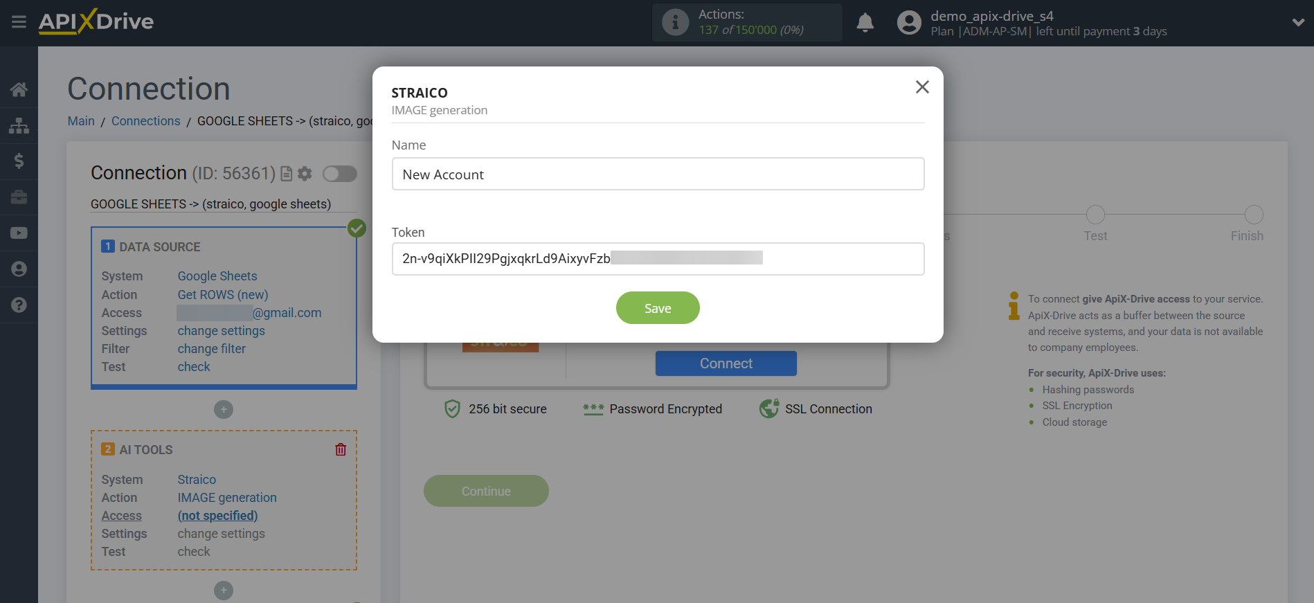 Setting up Straico in Google Sheets | Account conection Setting up Straico in Google Sheets | Account conection