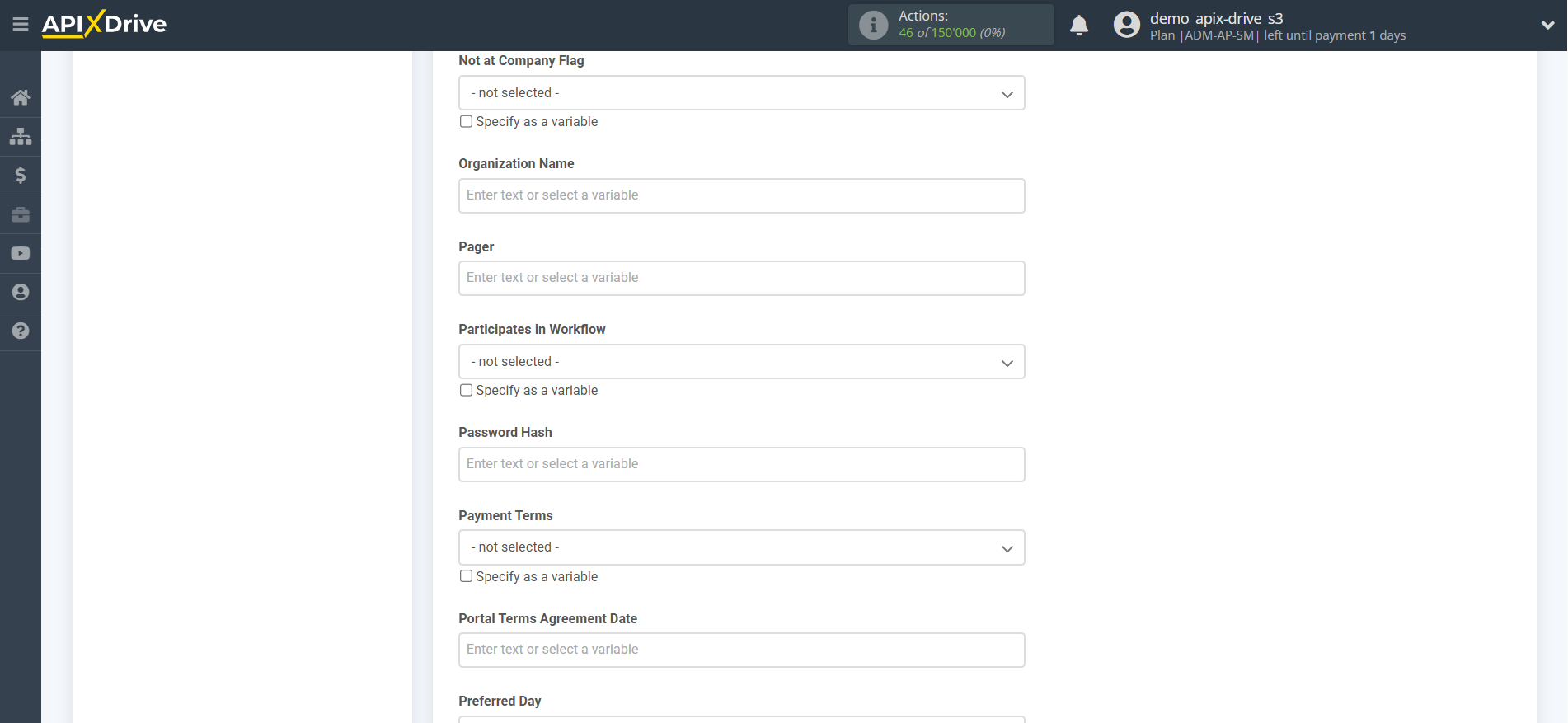 How to setup Microsoft Dynamics 365 Update Contact / Create Contact | Assigning Fields How to setup Microsoft Dynamics 365 Update Contact / Create Contact | Assigning Fields