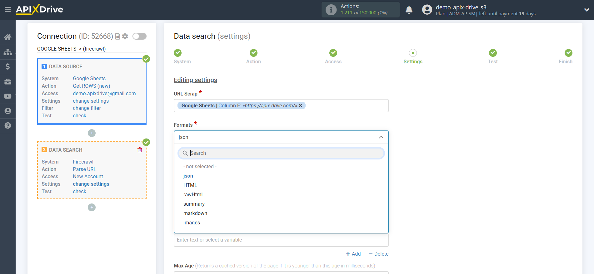 How to Connect Firecrawl as Data Search | Assigning fields How to Connect Firecrawl as Data Search | Assigning fields