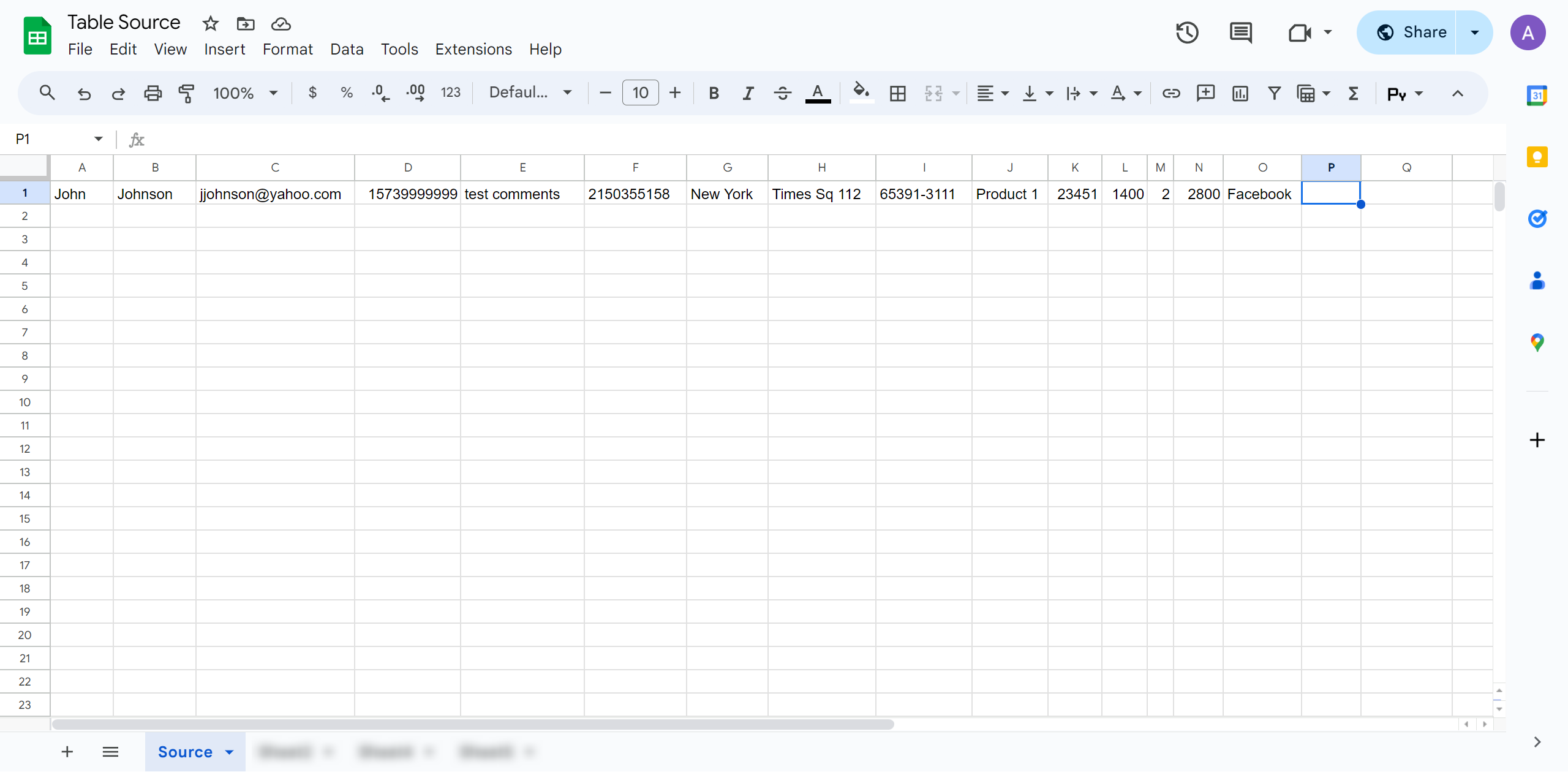 How to setup AirTable Update Row / Add Row | Test data in Google Sheets