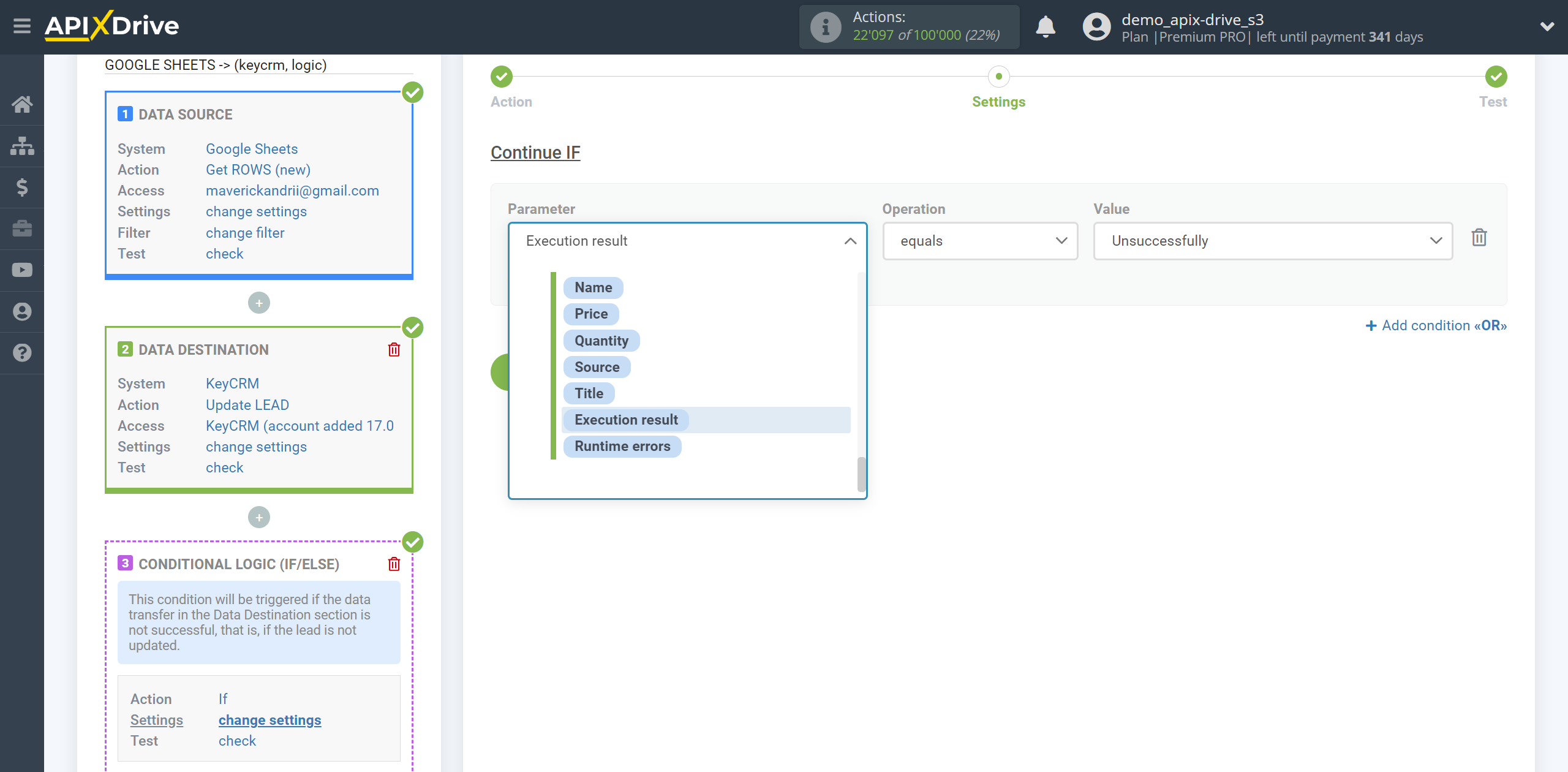 How to setup KeyCRM Update Lead / Create Lead | Assigning Fields