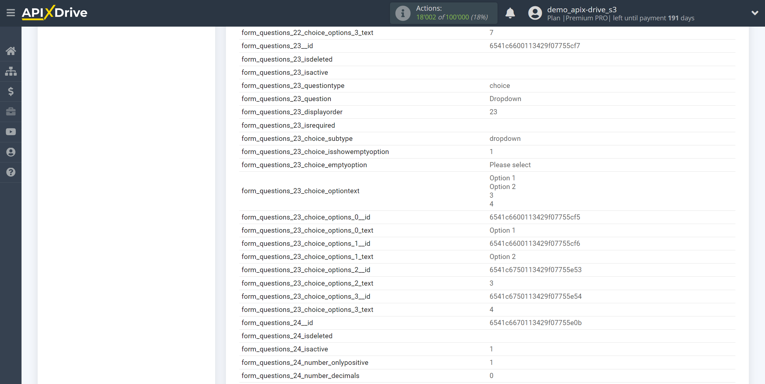 How to Connect forms.app as Data Source | Test data