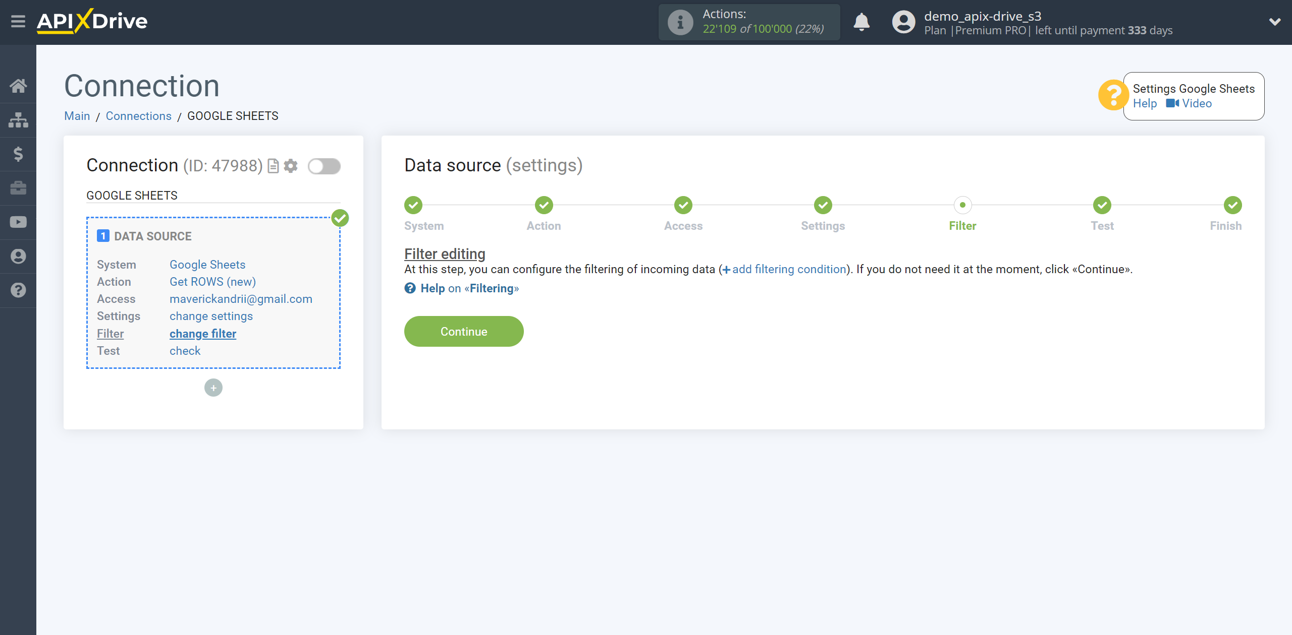 How to setup KeepinCRM Update Agreement / Create Agreement | Data filter