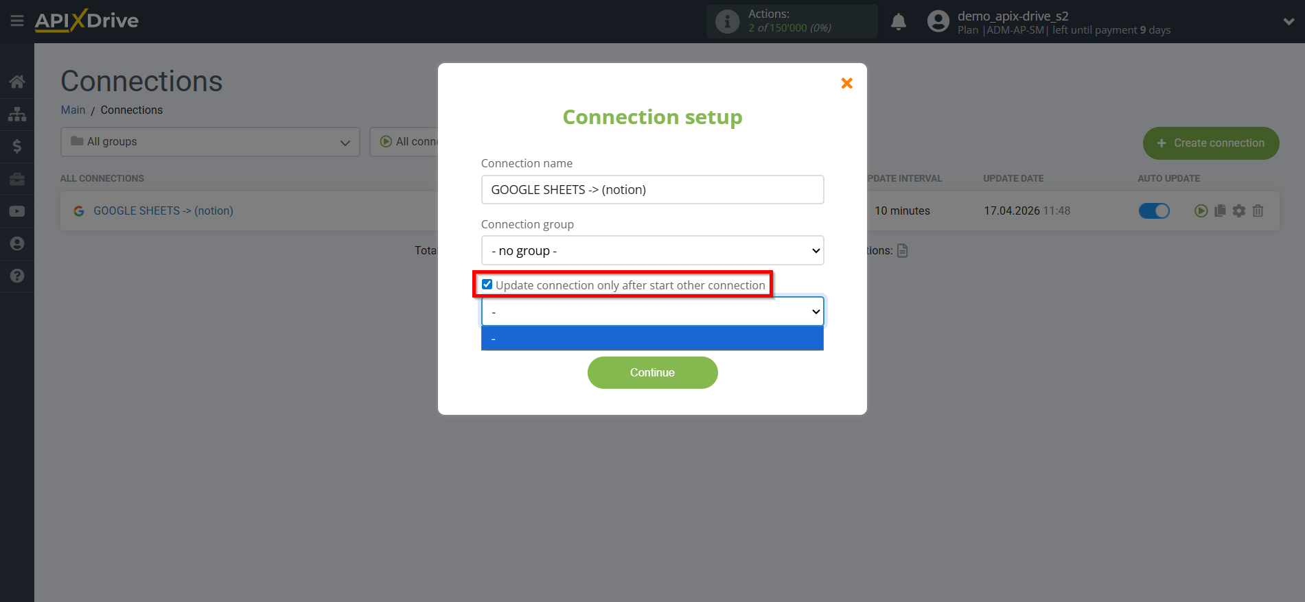 How to Connect Notion as Data Destination | Update Priority