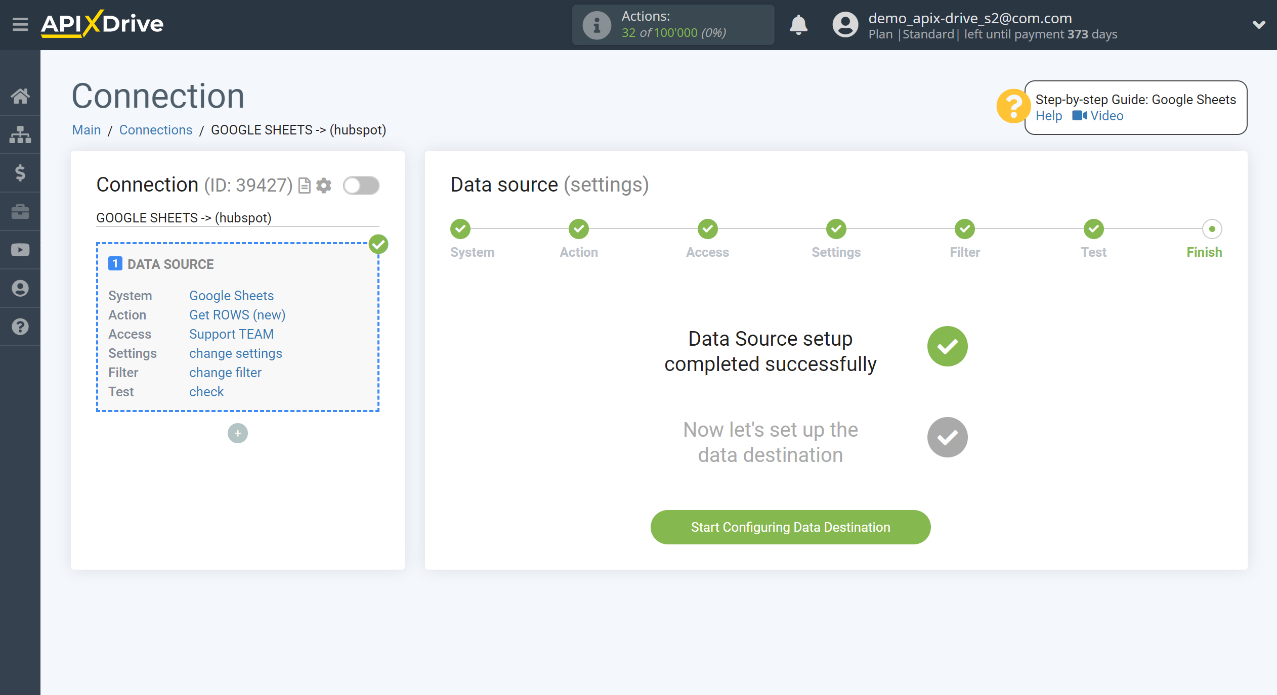 How to Connect HubSpot as Data Destination | Setup Data Destination system