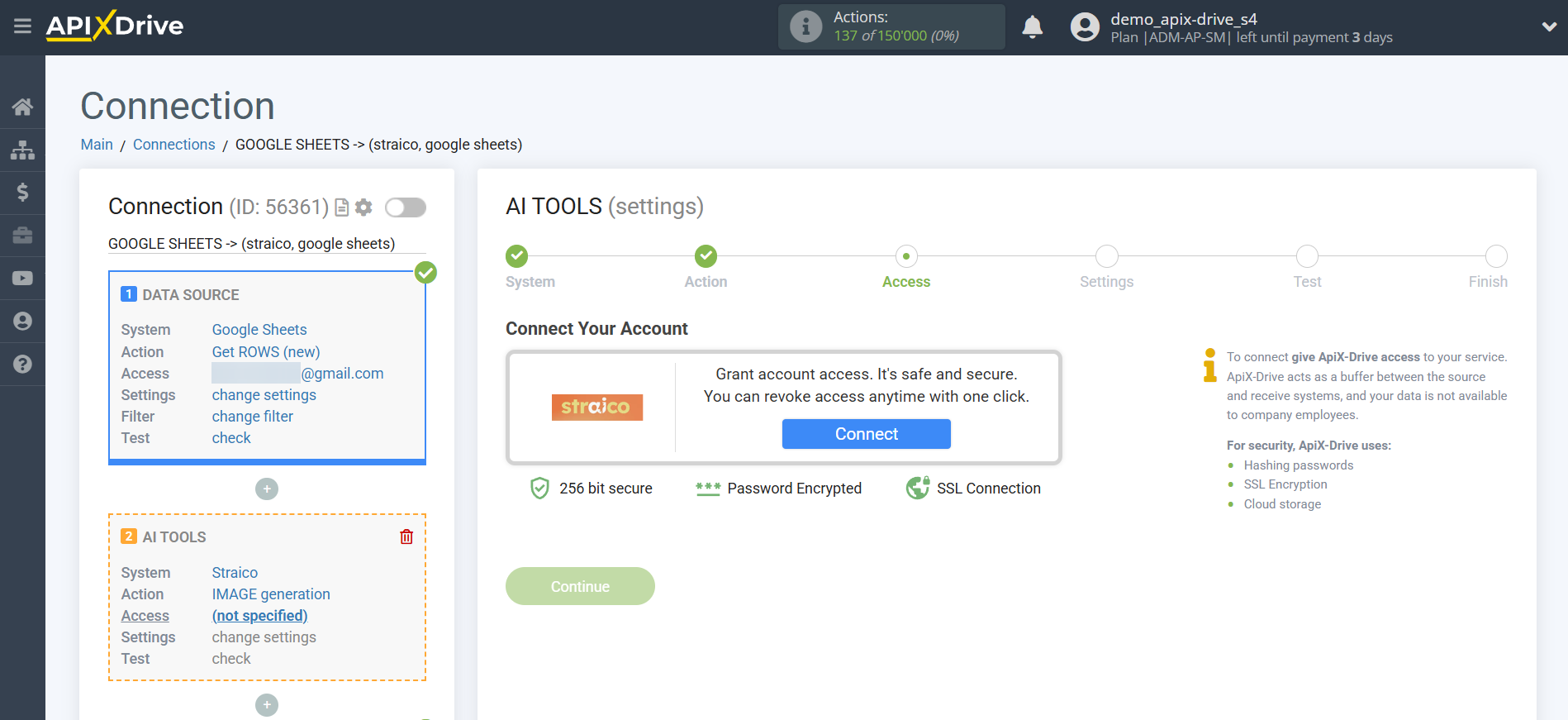 Setting up Straico in Google Sheets | Connecting account Setting up Straico in Google Sheets | Connecting account