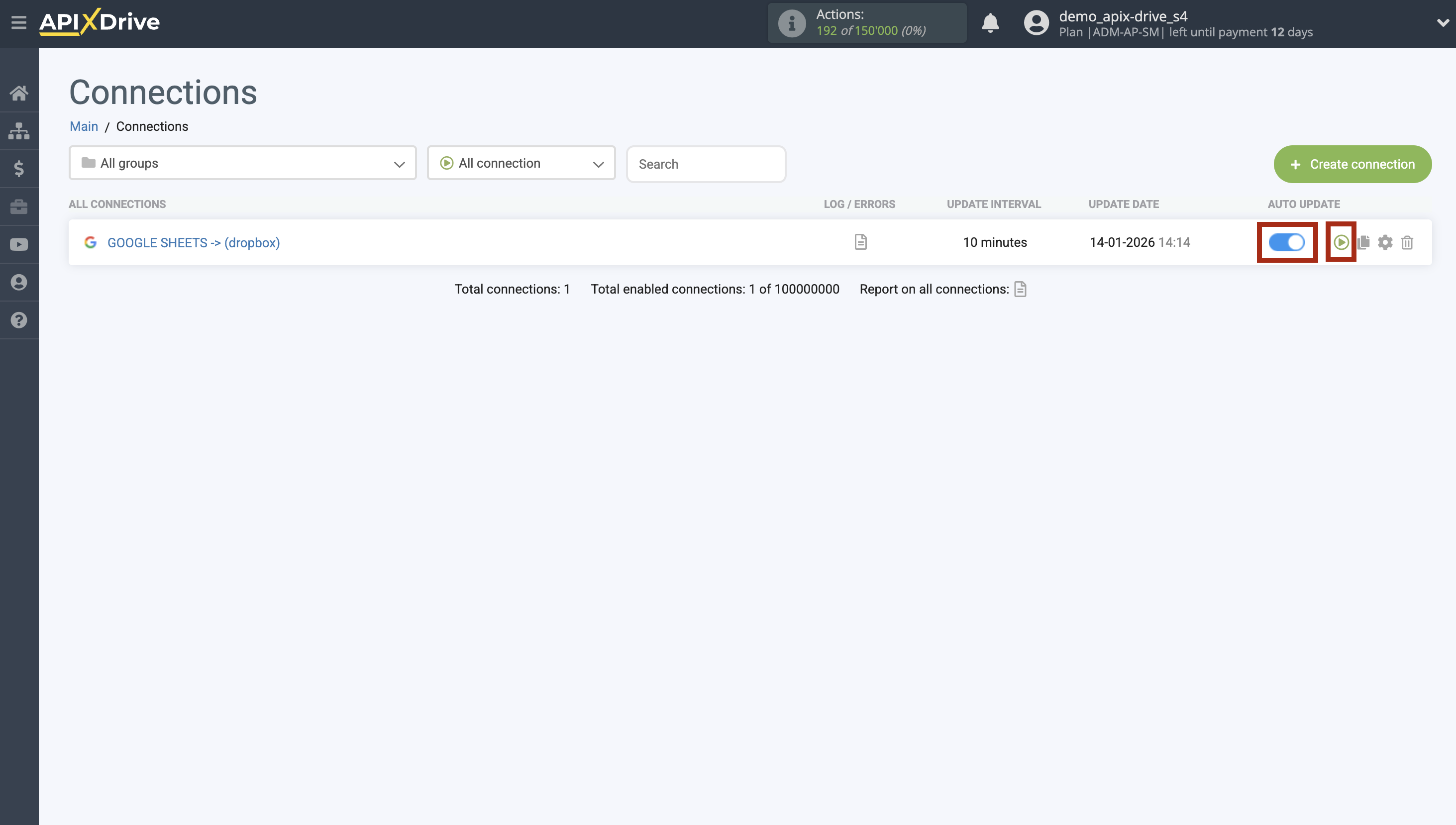 How to Connect Dropbox as Data Destination | Enable auto-update How to Connect Dropbox as Data Destination | Enable auto-update