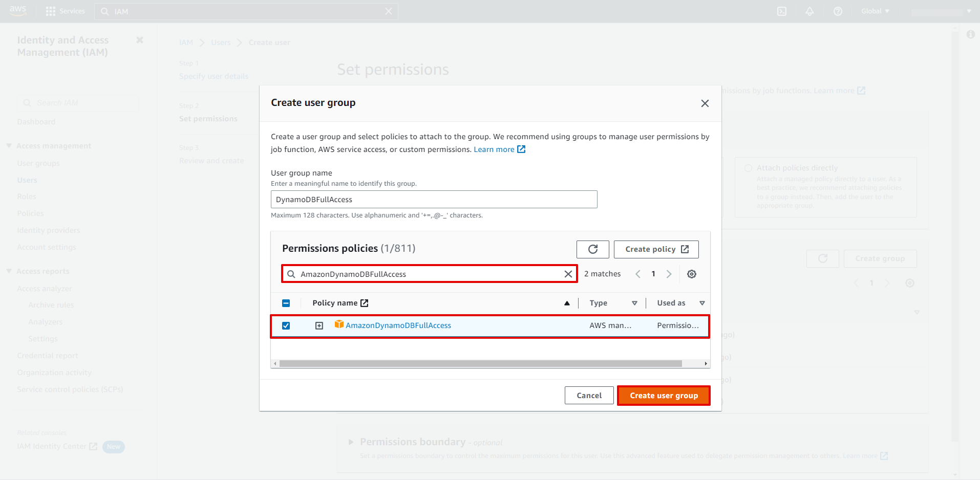 How to Connect Amazon DynamoDB as Data Source | Connection setup