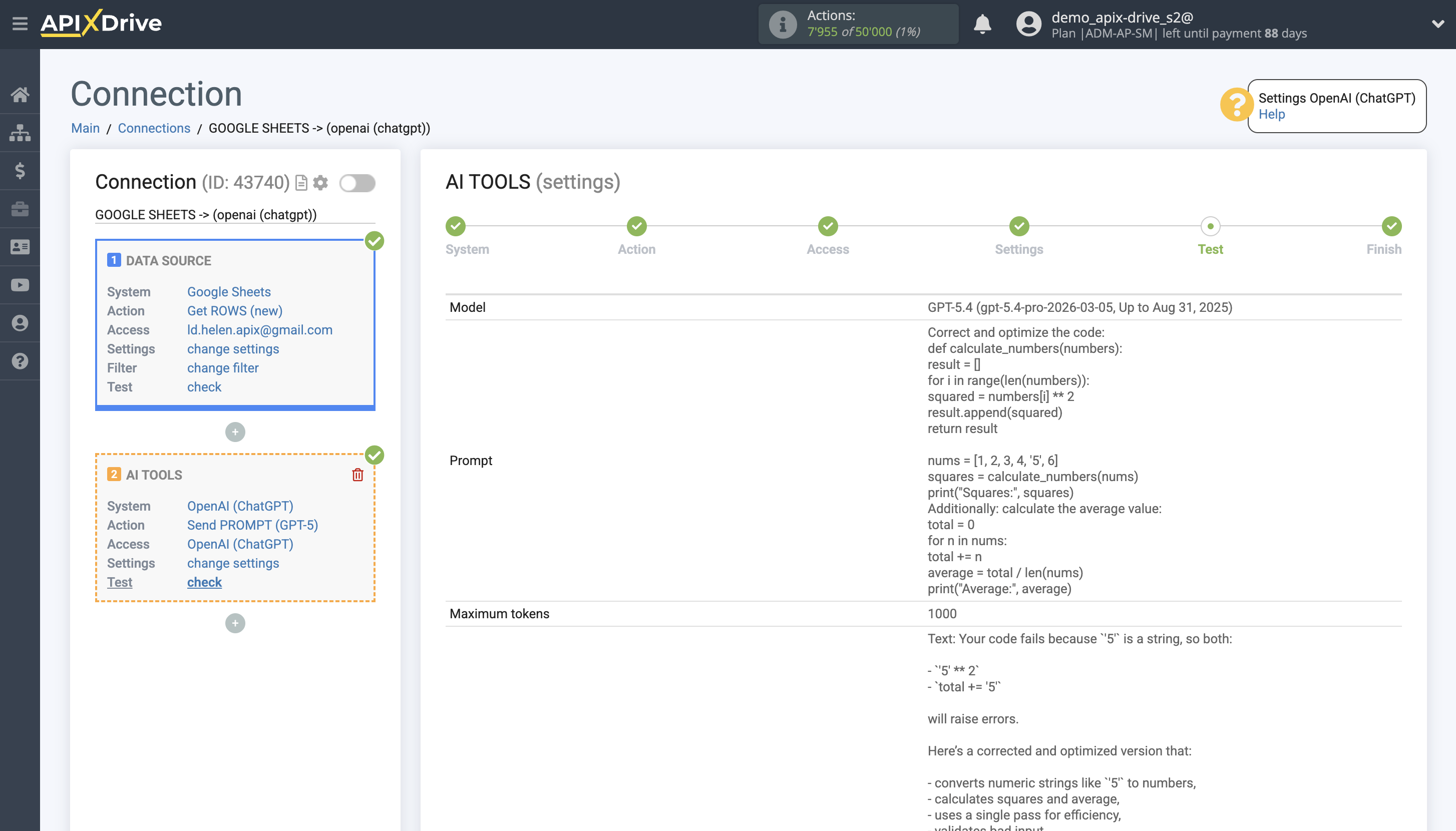 Setting up OpenAI (ChatGPT) in Google Sheets | Test data GPT-5 Setting up OpenAI (ChatGPT) in Google Sheets | Test data GPT-5