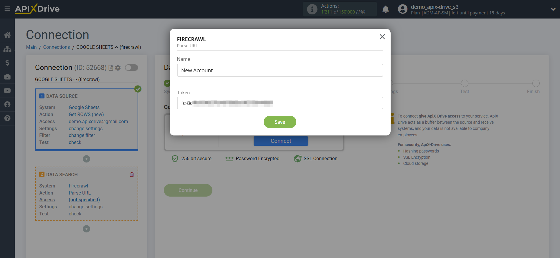How to Connect Firecrawl as Data Search | Connecting account How to Connect Firecrawl as Data Search | Connecting account