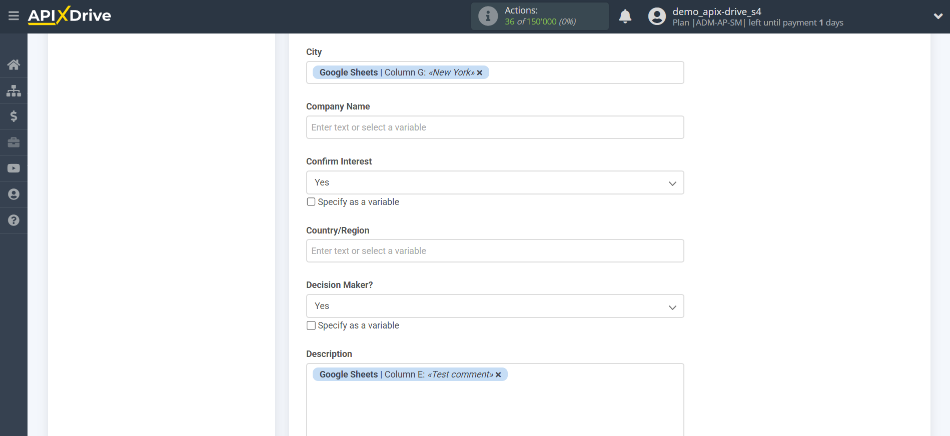 How to setup Microsoft Dynamics 365 Update Lead / Create Lead | Assigning Fields How to setup Microsoft Dynamics 365 Update Lead / Create Lead | Assigning Fields