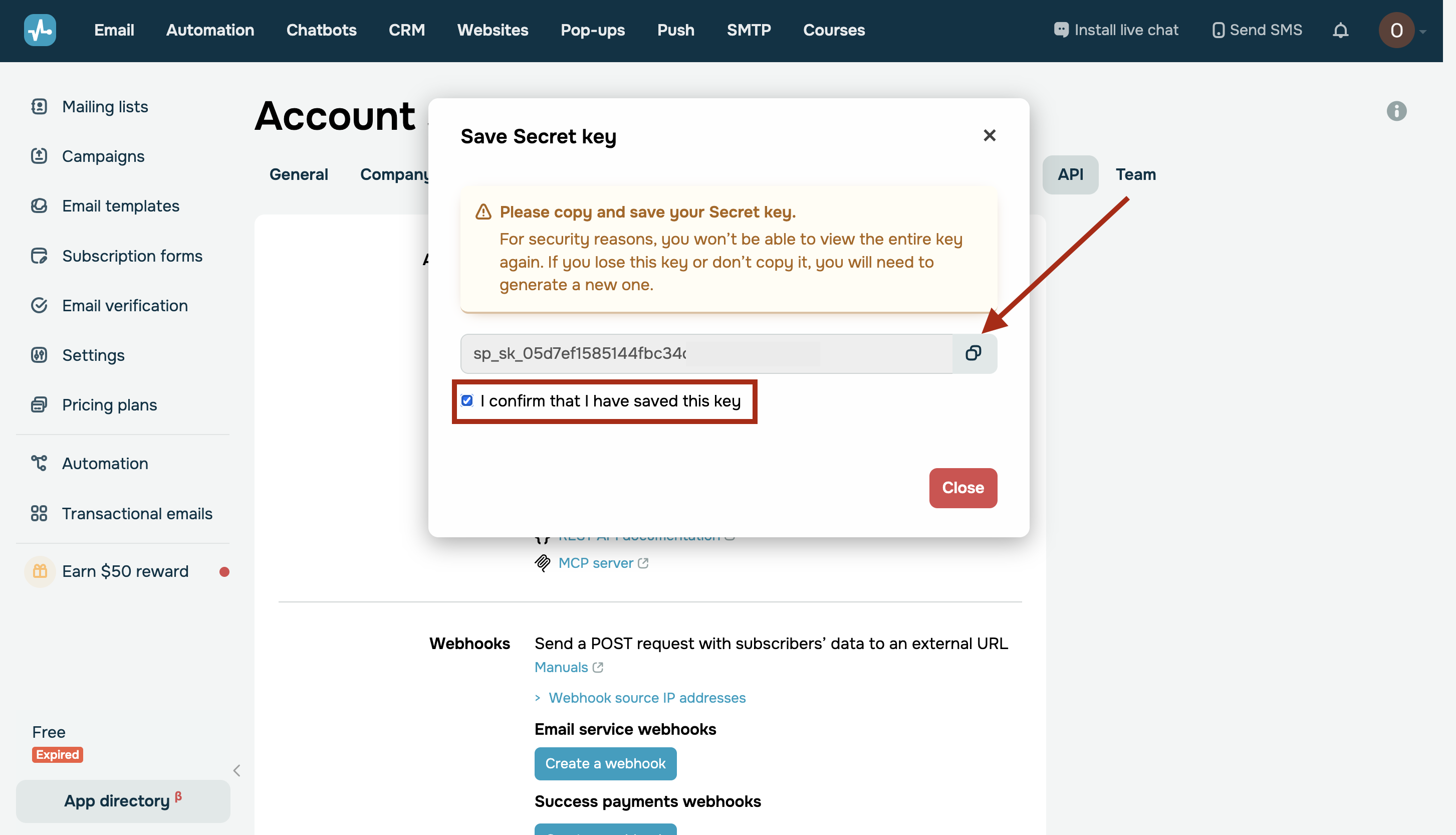 How to Connect SendPulse as Data Destination | API Secret How to Connect SendPulse as Data Destination | API Secret 