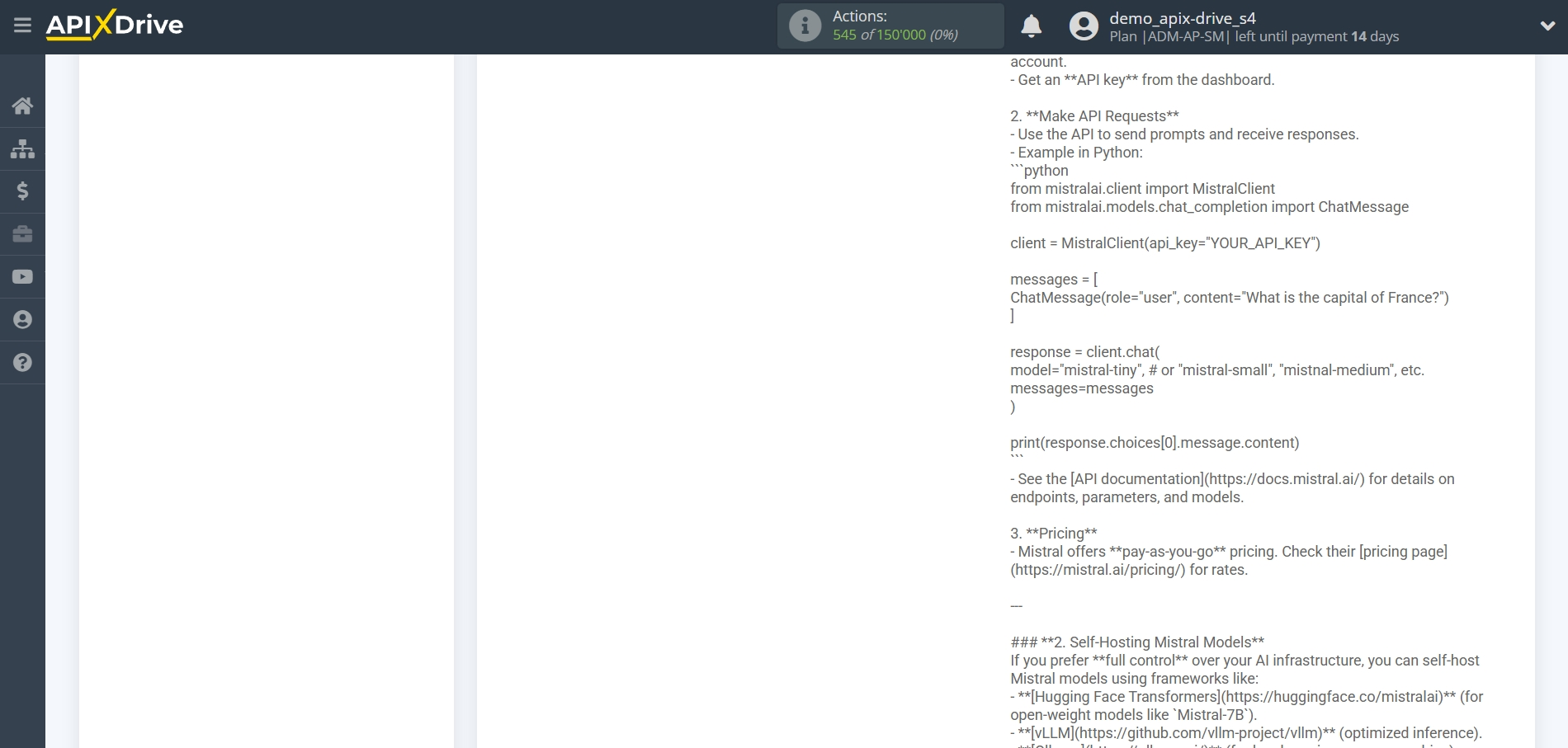 Setting Up Mistral AI in Google Sheets | Mistral AI Test Data
