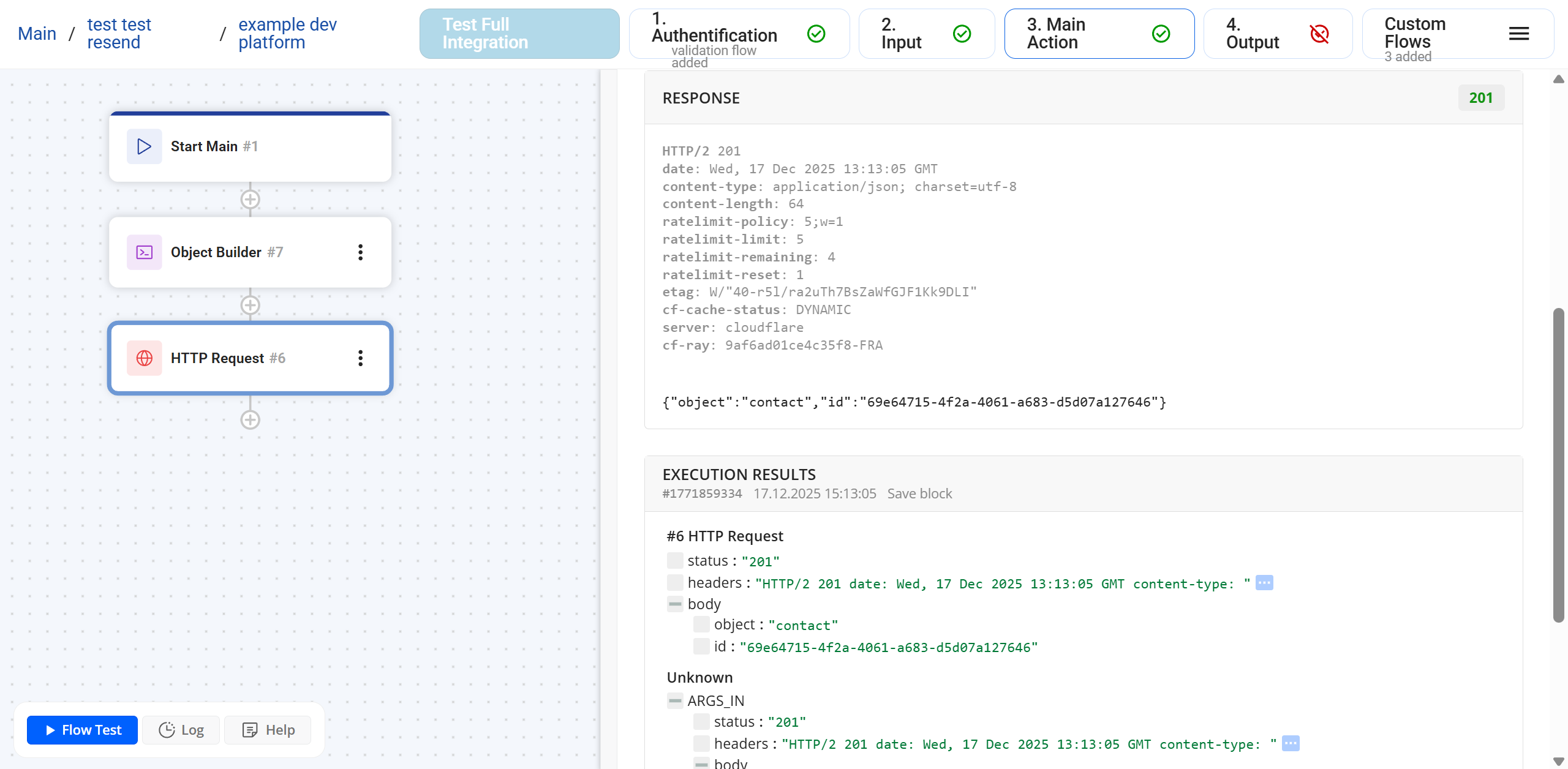 HTTP Request |&nbsp;Результат Виконання