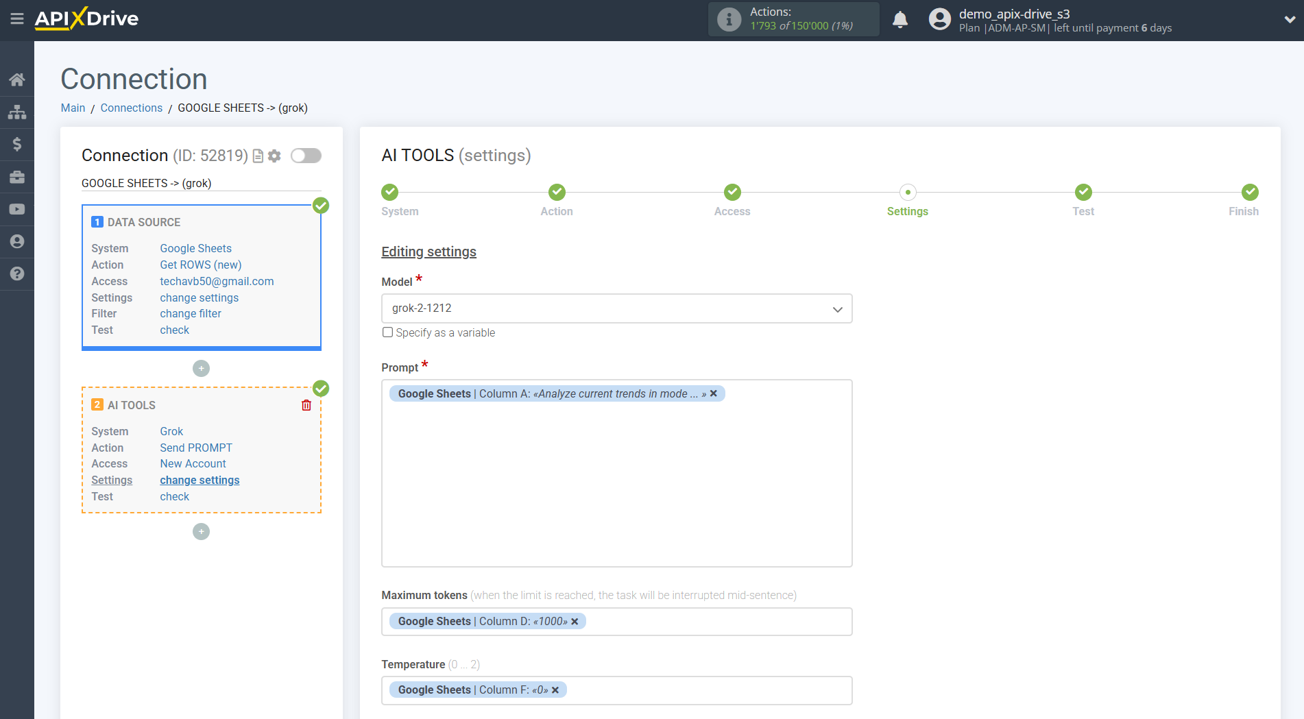 Setting up Grok in Google Sheets | Setting up