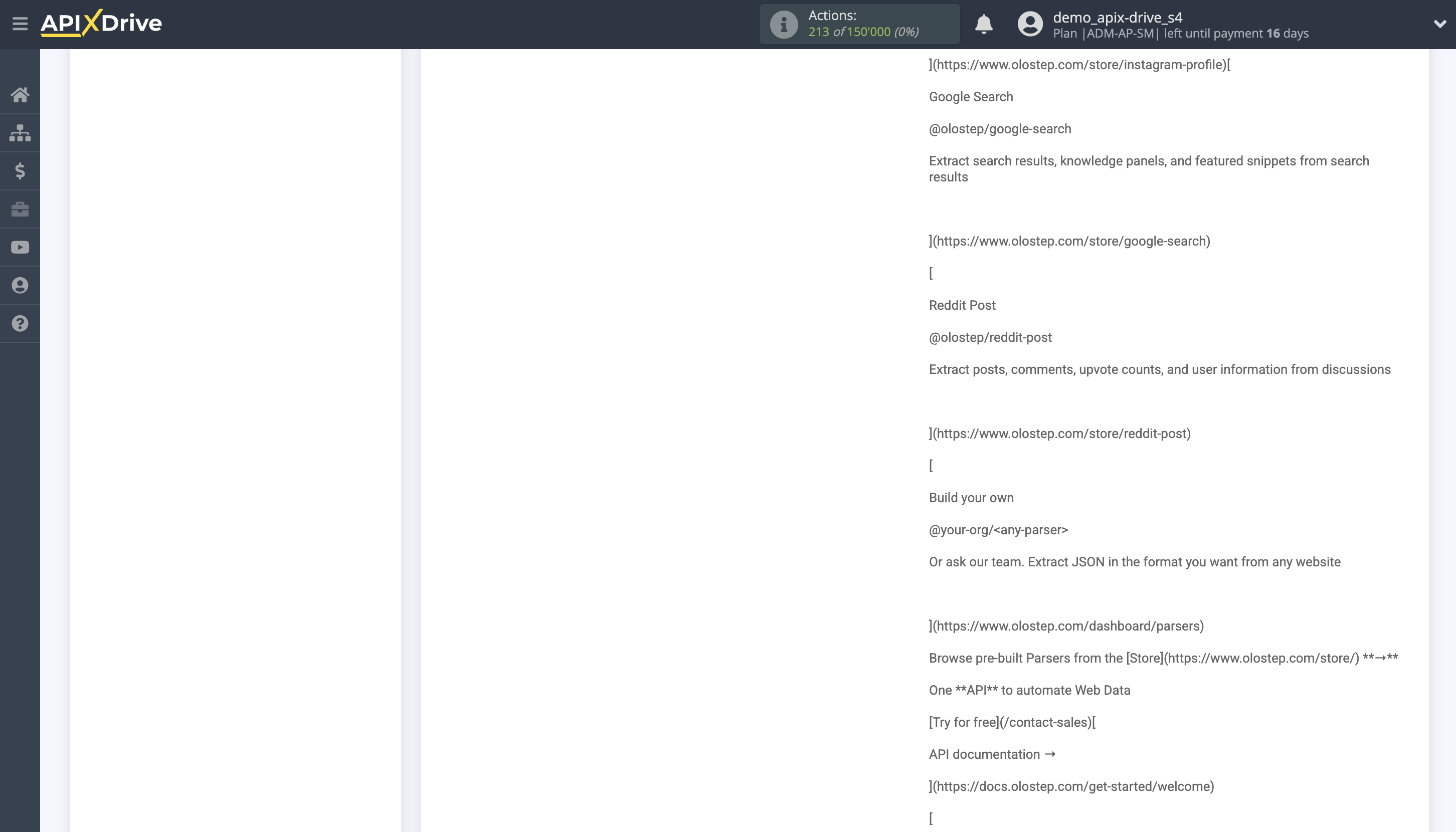 Setting up an Olostep Item Search in Google Sheets | Test data Setting up an Olostep Item Search in Google Sheets | Test data