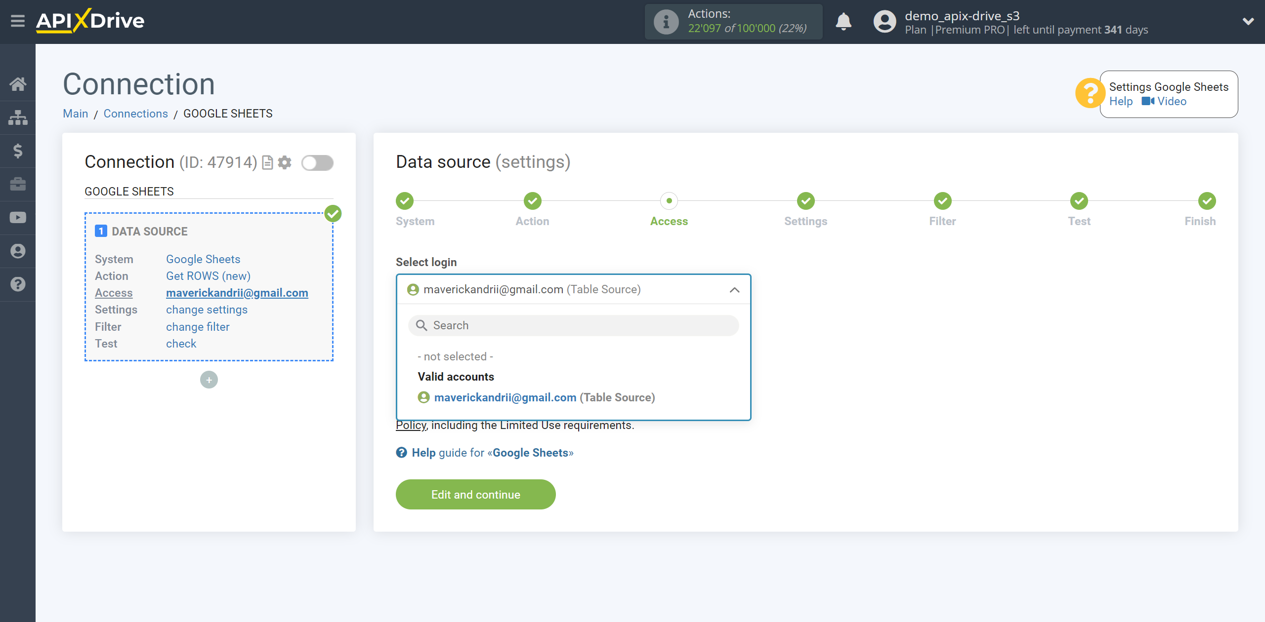 How to setup KeyCRM Update Lead / Create Lead | Account selection