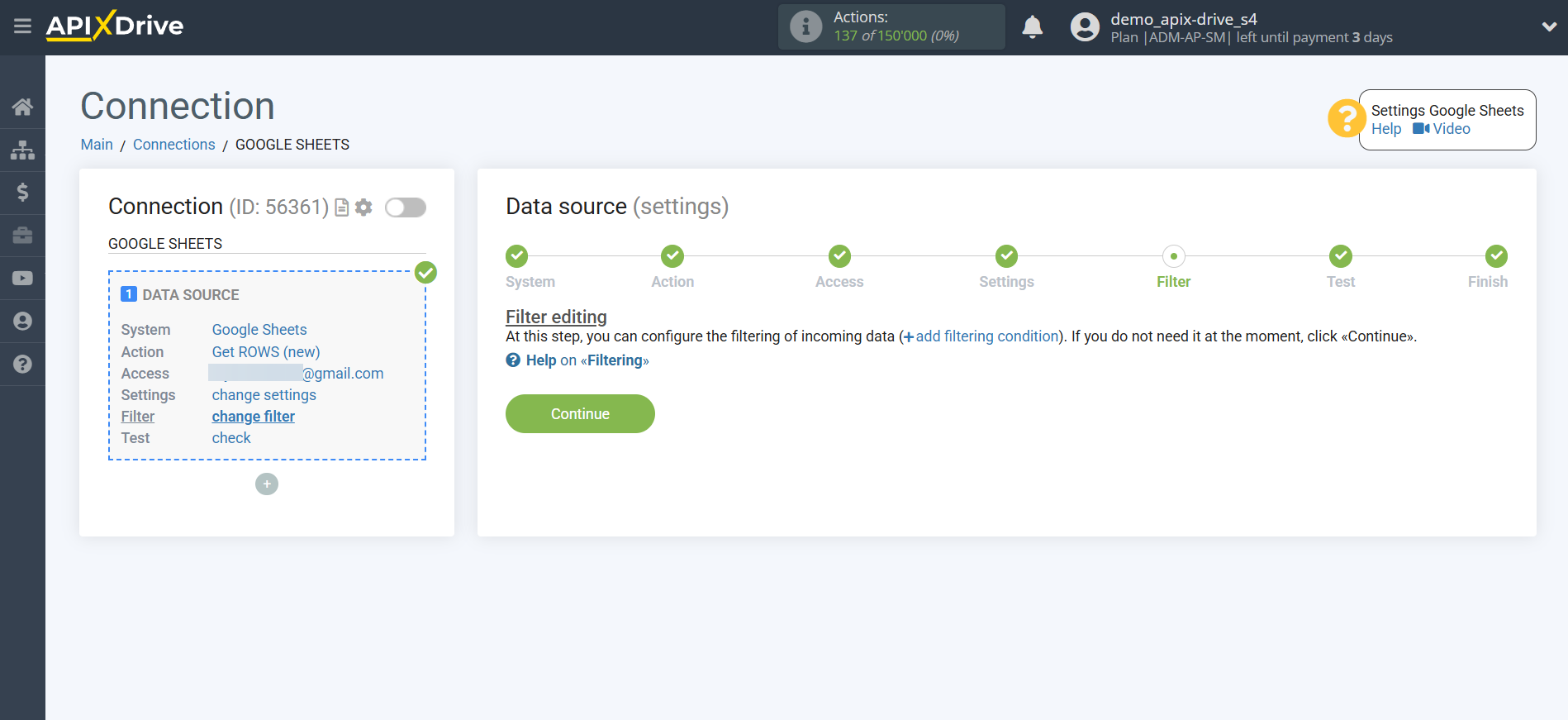 Setting up Straico in Google Sheets | Data filter Setting up Straico in Google Sheets | Data filter