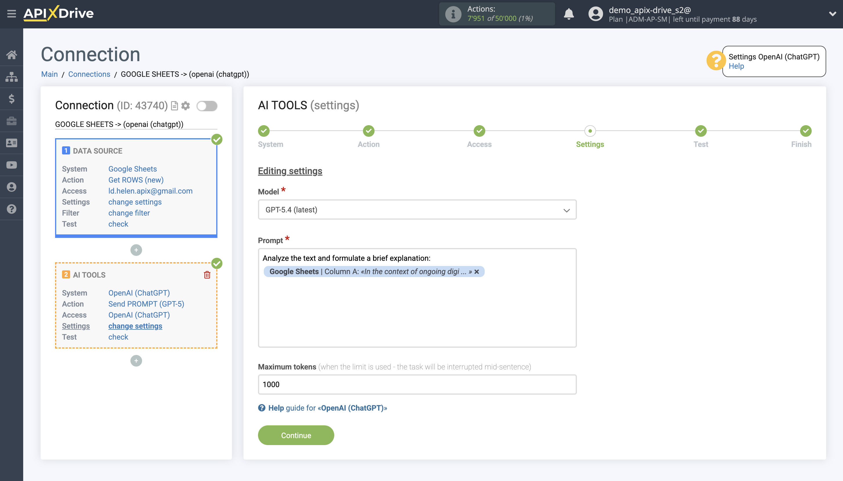Setting up OpenAI (ChatGPT) in Google Sheets | Assigning fields GPT-5 Setting up OpenAI (ChatGPT) in Google Sheets | Assigning fields GPT-5