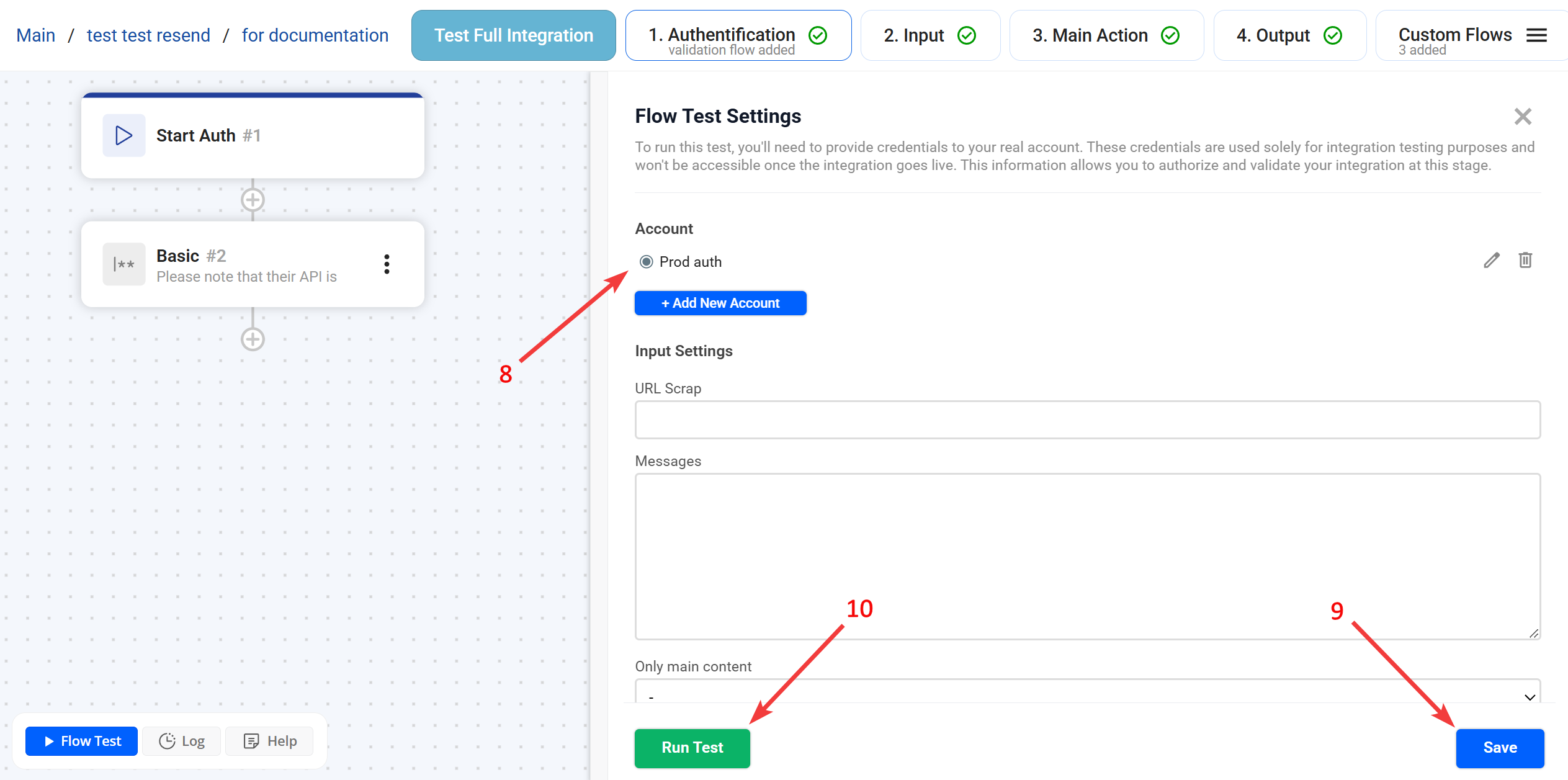 Basic | Вибір акаунту та ініціалізація запуску Basic | Вибір акаунту та ініціалізація запуску